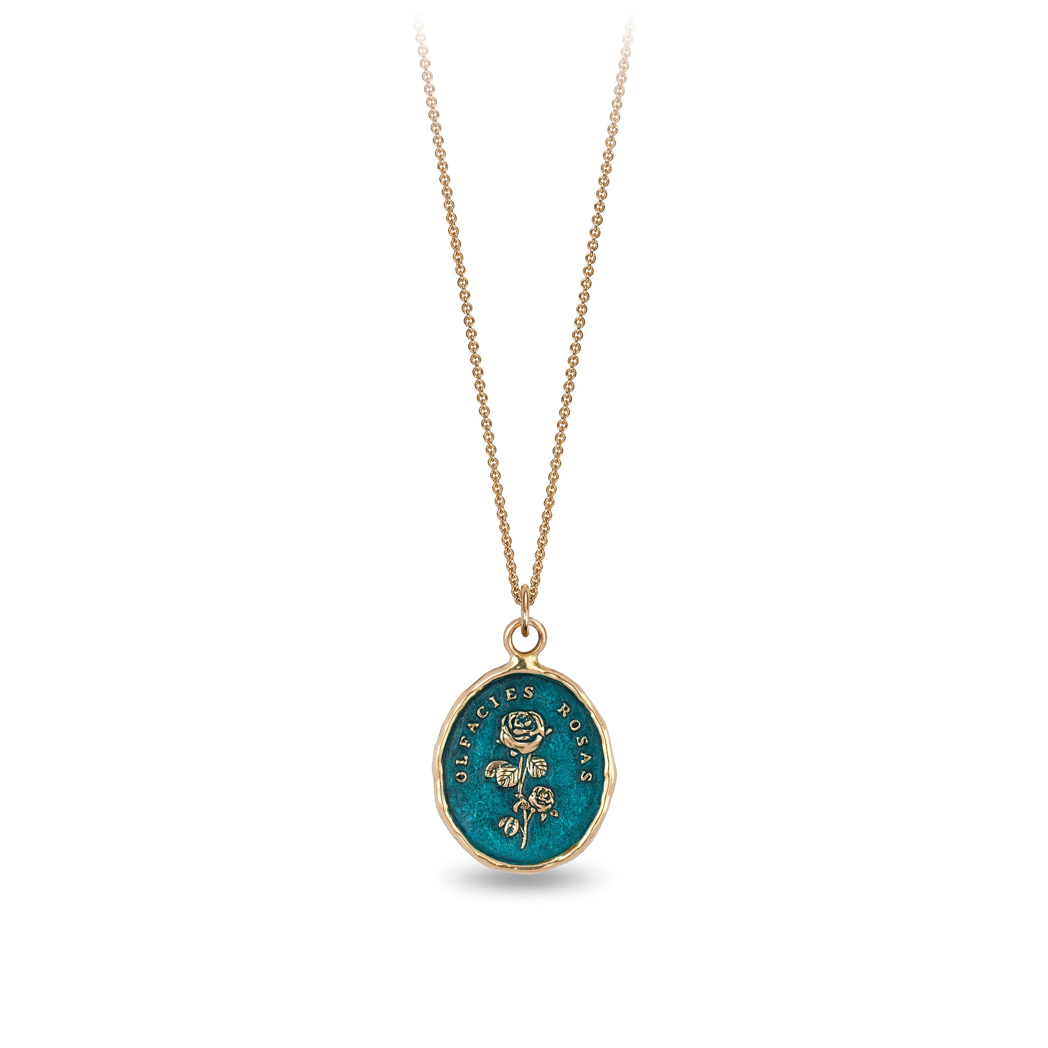 Slow Down 14K Gold Talisman - True Colors