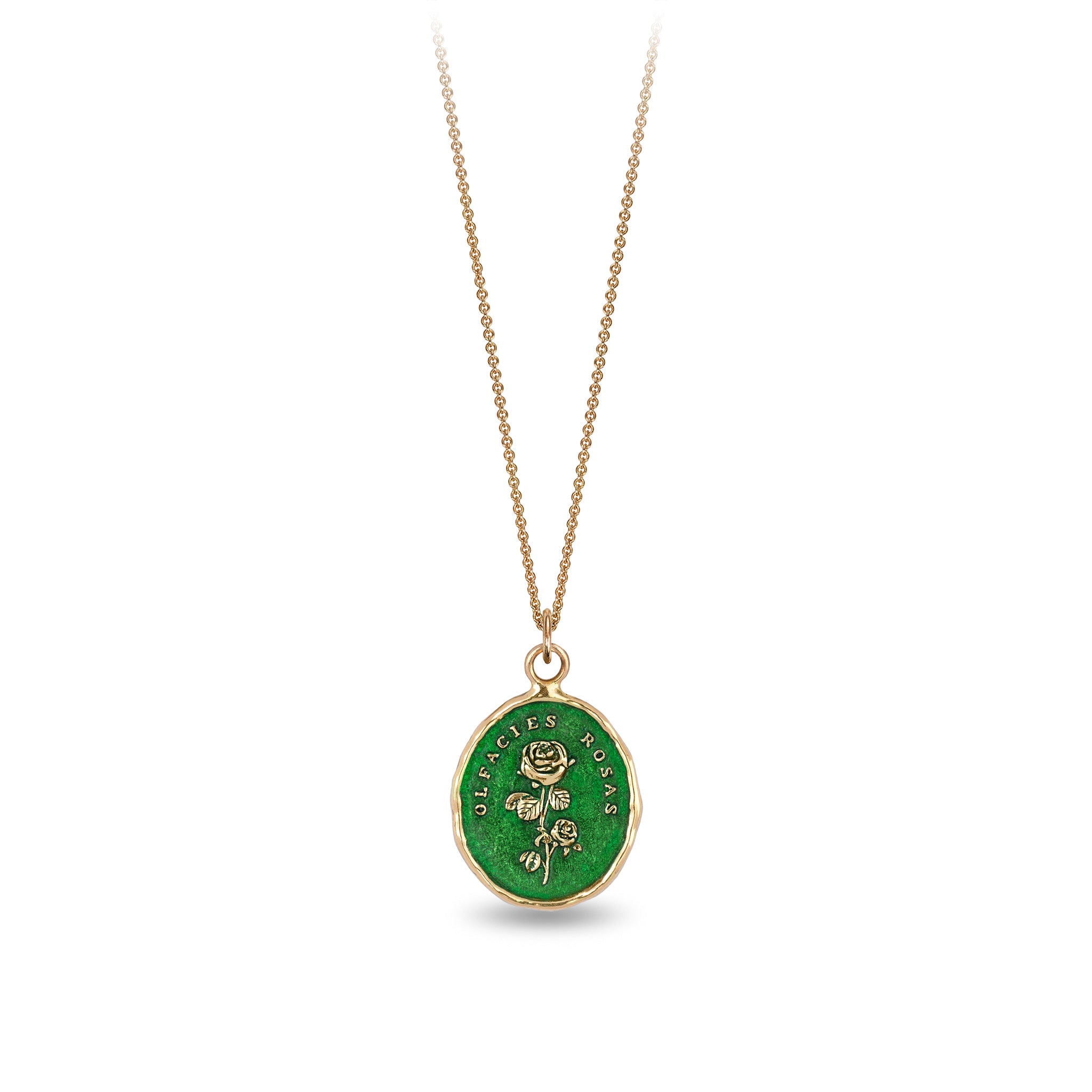 Slow Down 14K Gold Talisman - True Colors