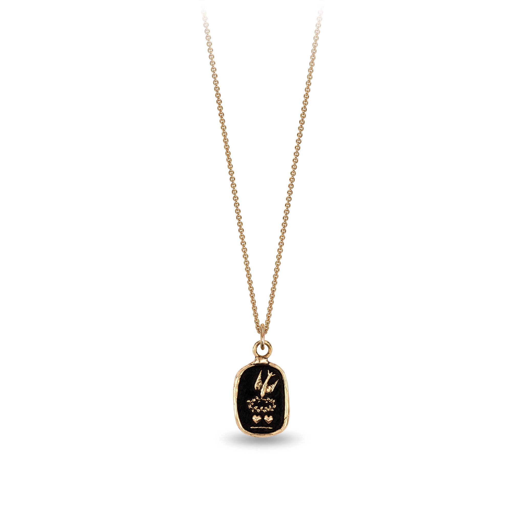 Soul Mates 14K Gold Talisman