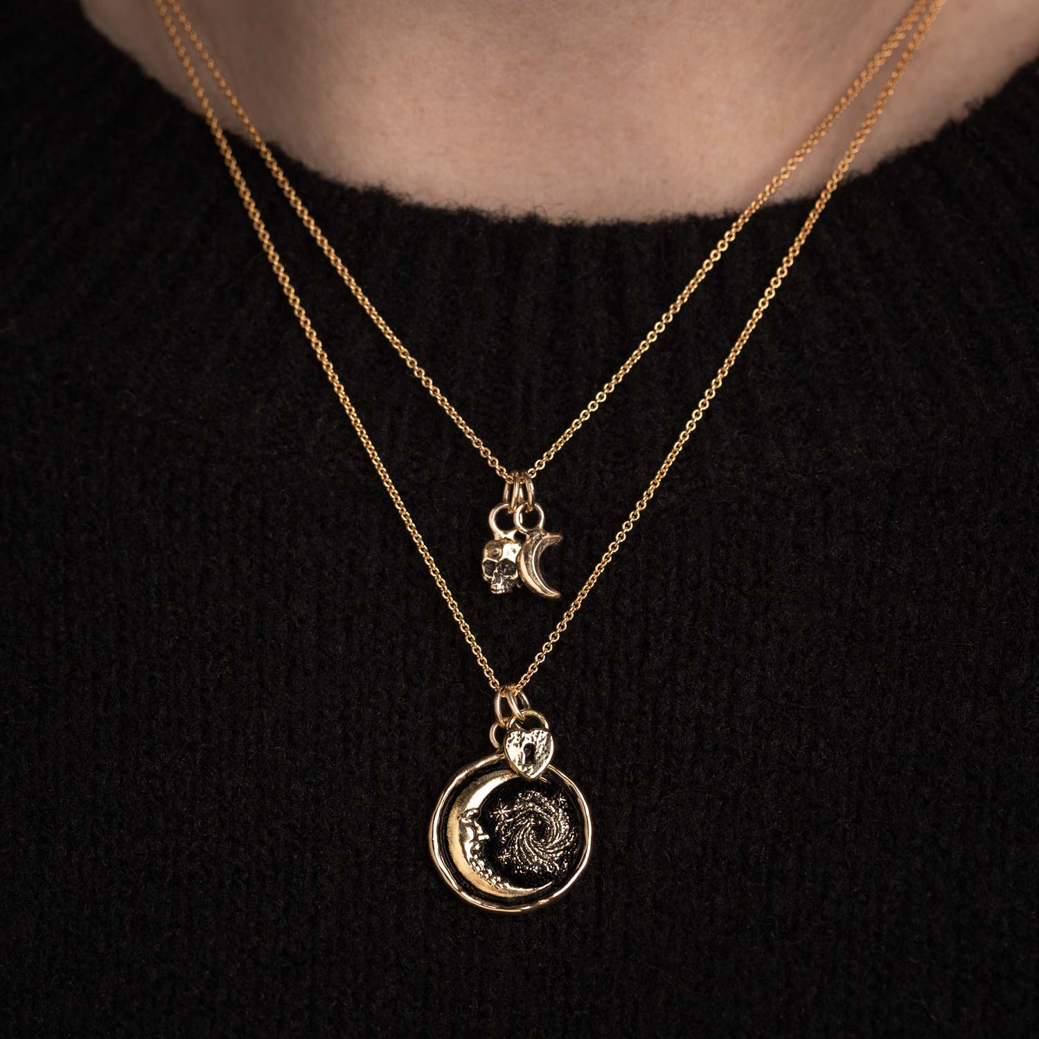 Ouroboros 14K Gold Symbol Charm