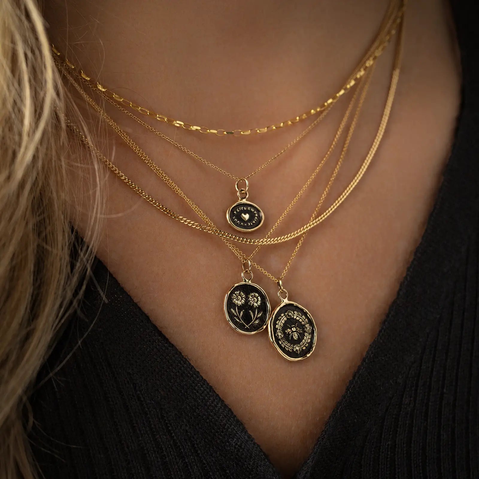 True Friends 14K Gold Talisman