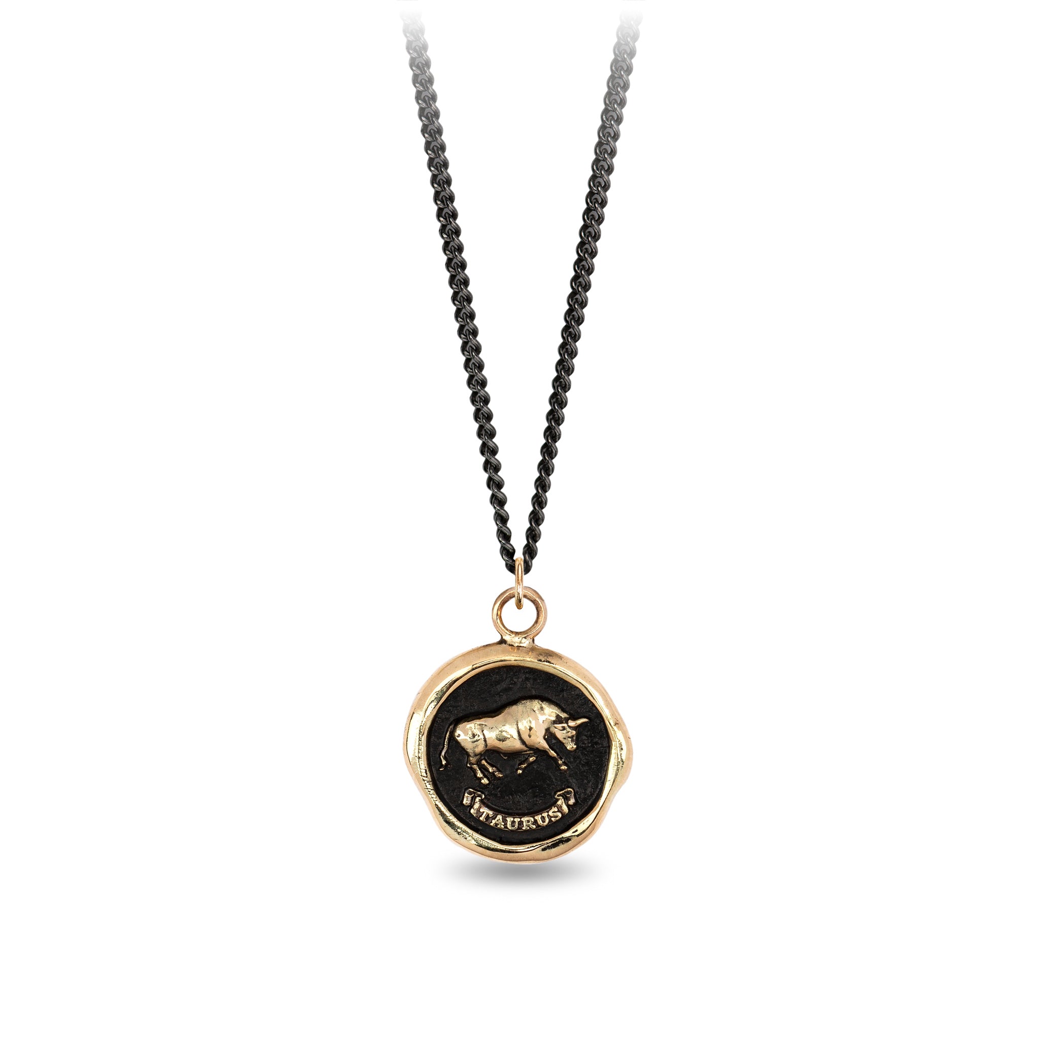 Taurus 14K Gold Zodiac Talisman