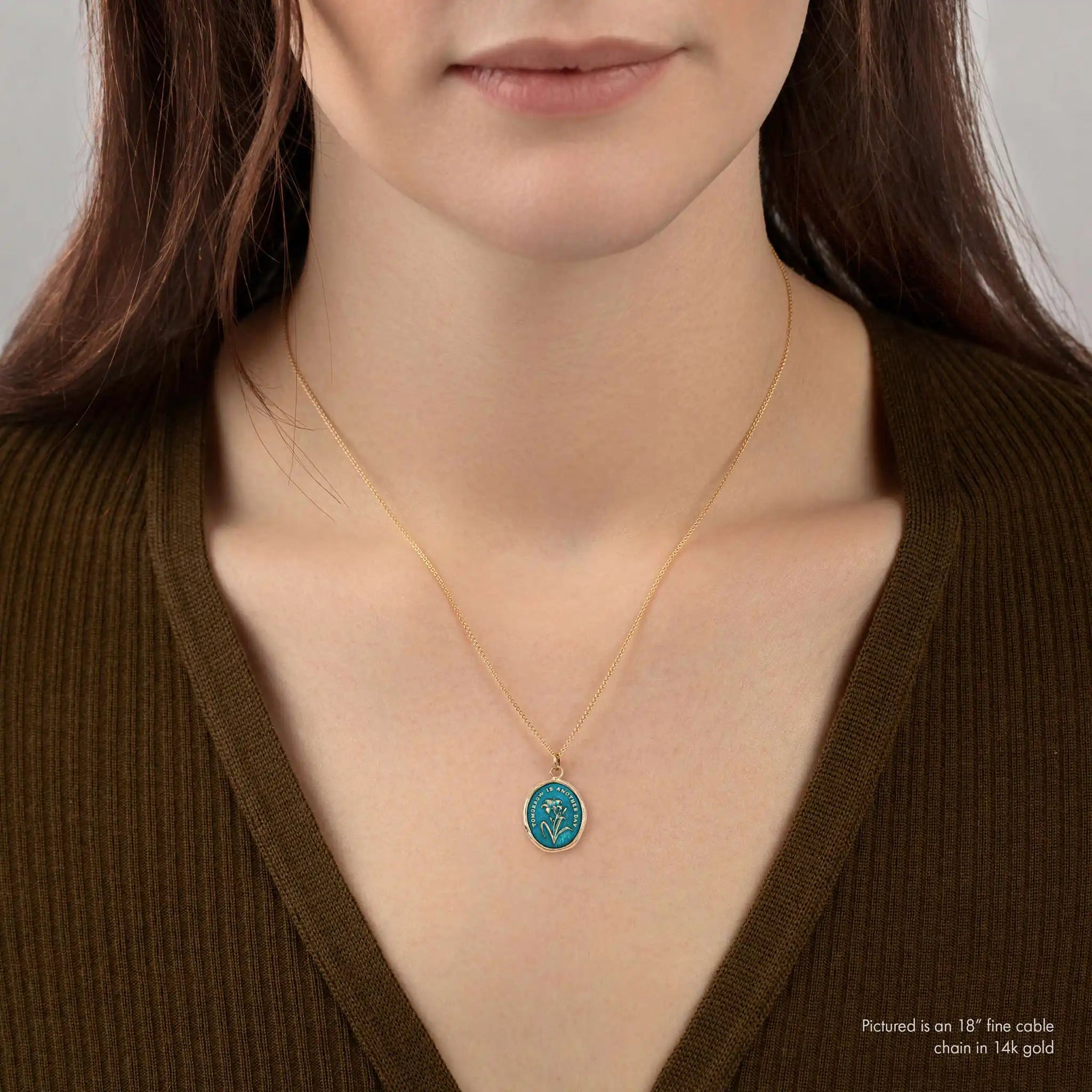 Tomorrow is Another Day 14K Gold Talisman - True Colors