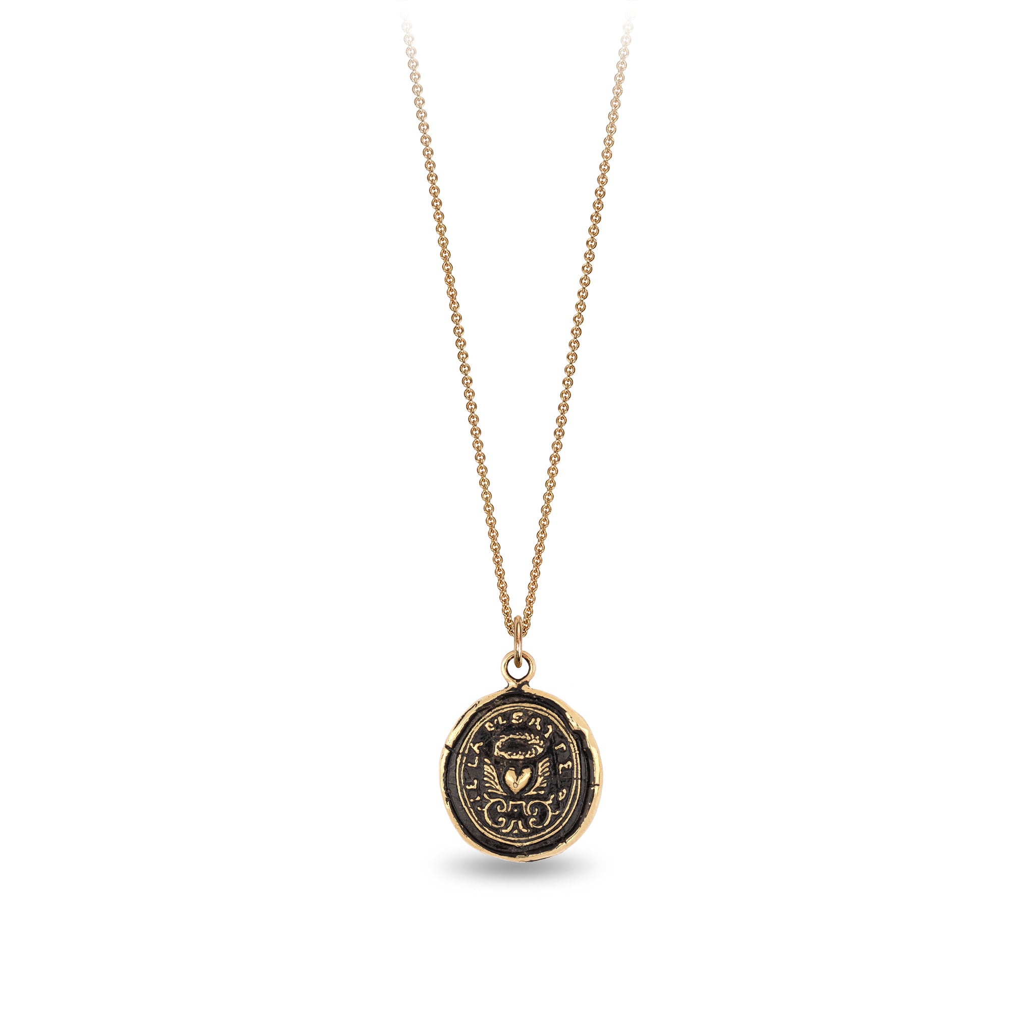 True Self 14K Gold Talisman