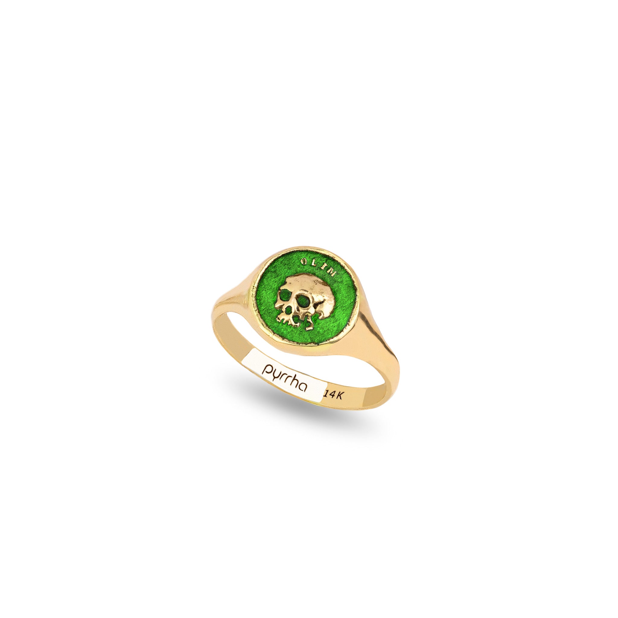 What Once Was 14K Gold Signet Ring - True Colors