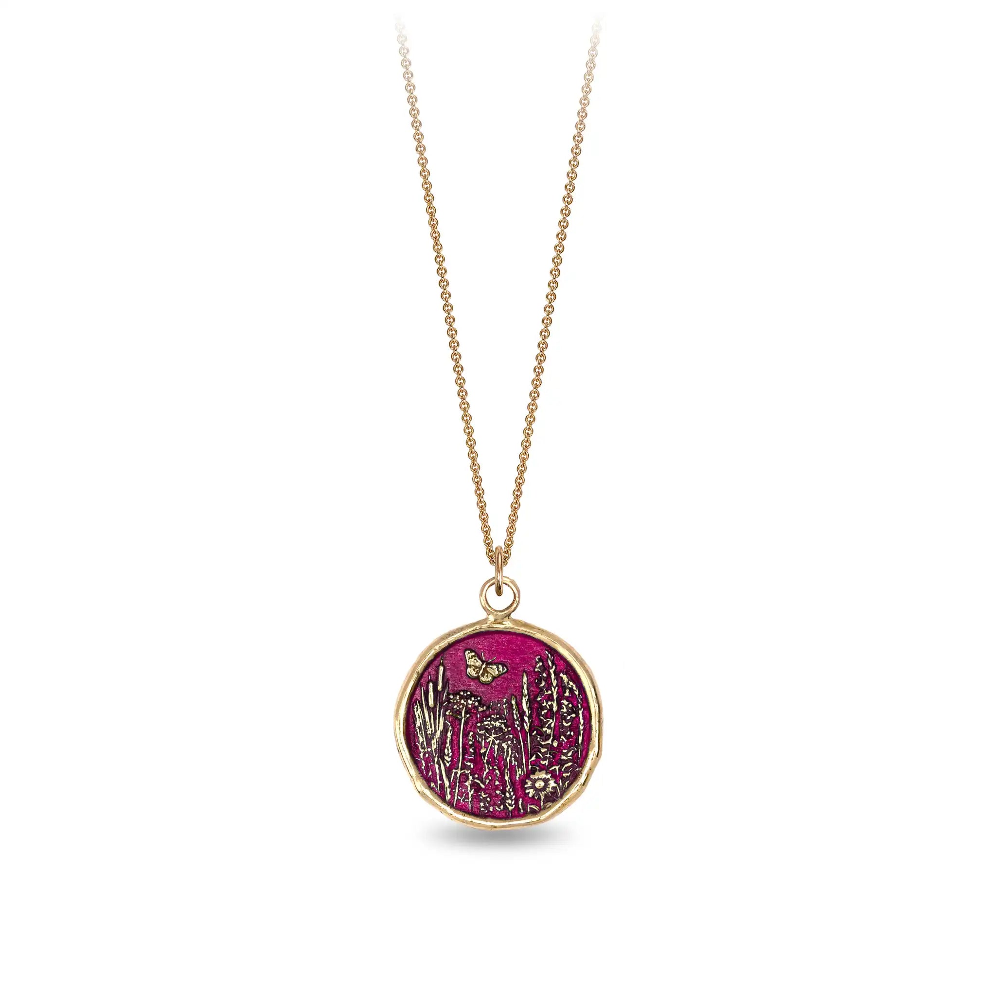 Wild at Heart 14K Gold Talisman - True Colors