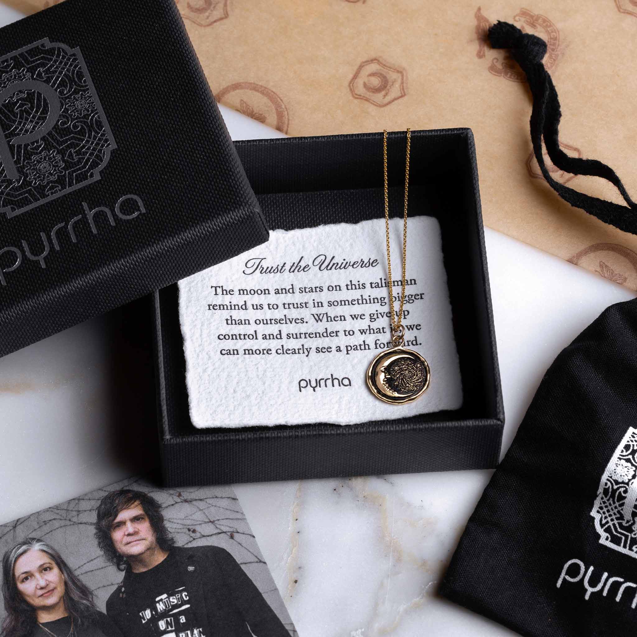 Earthy 14K Gold Appreciation Charm