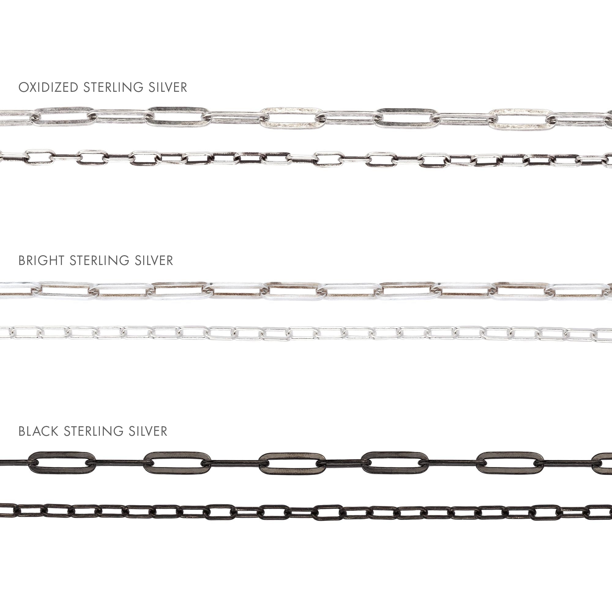 Paperclip chain options