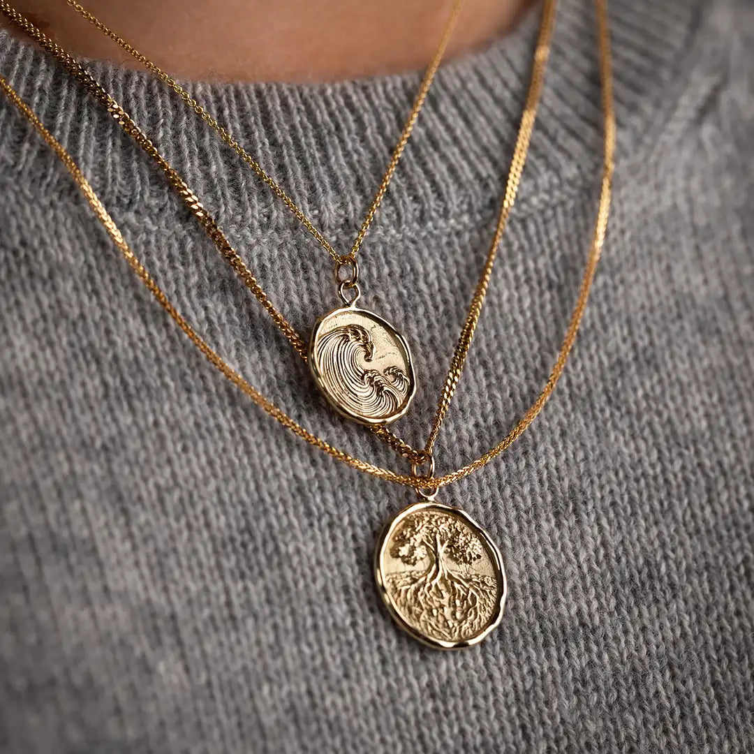 Family Roots 14K Gold Talisman - Unveiled