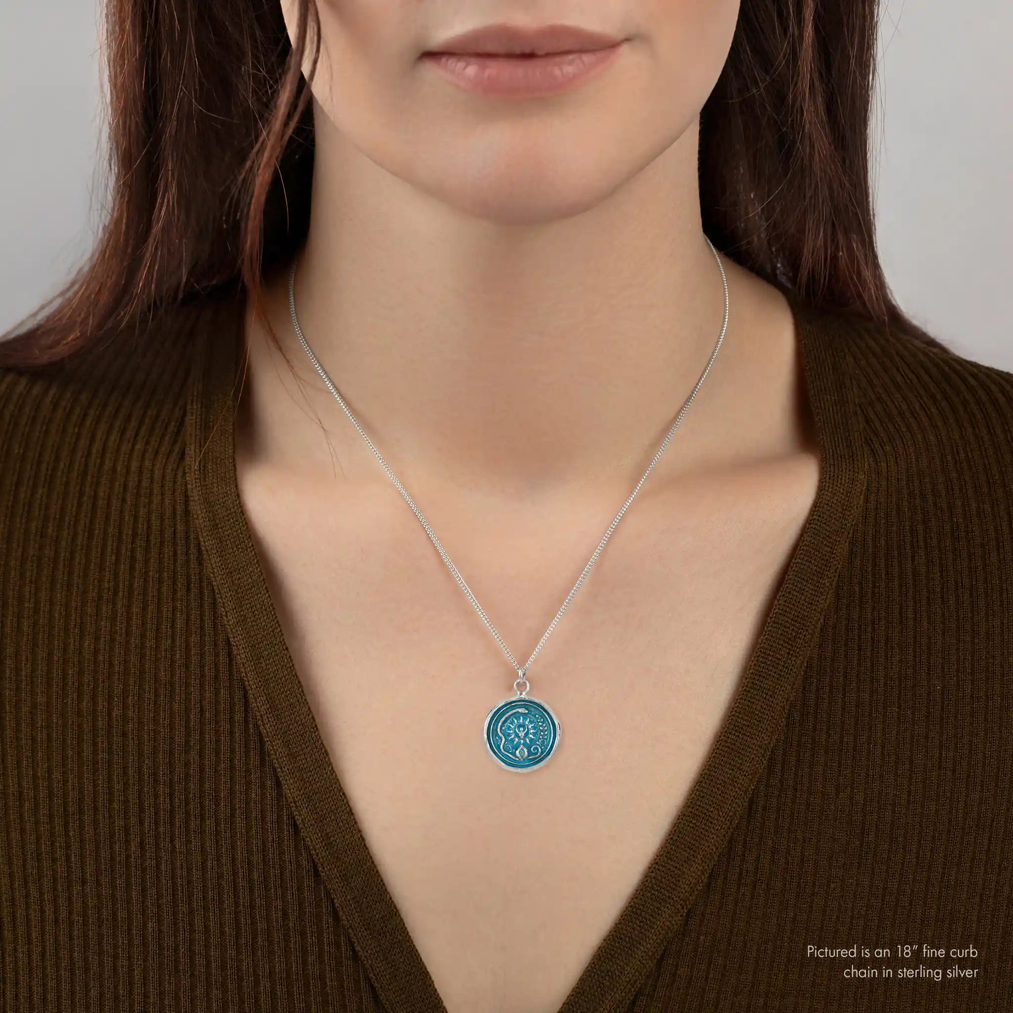 Age With Power Talisman - Capri Blue