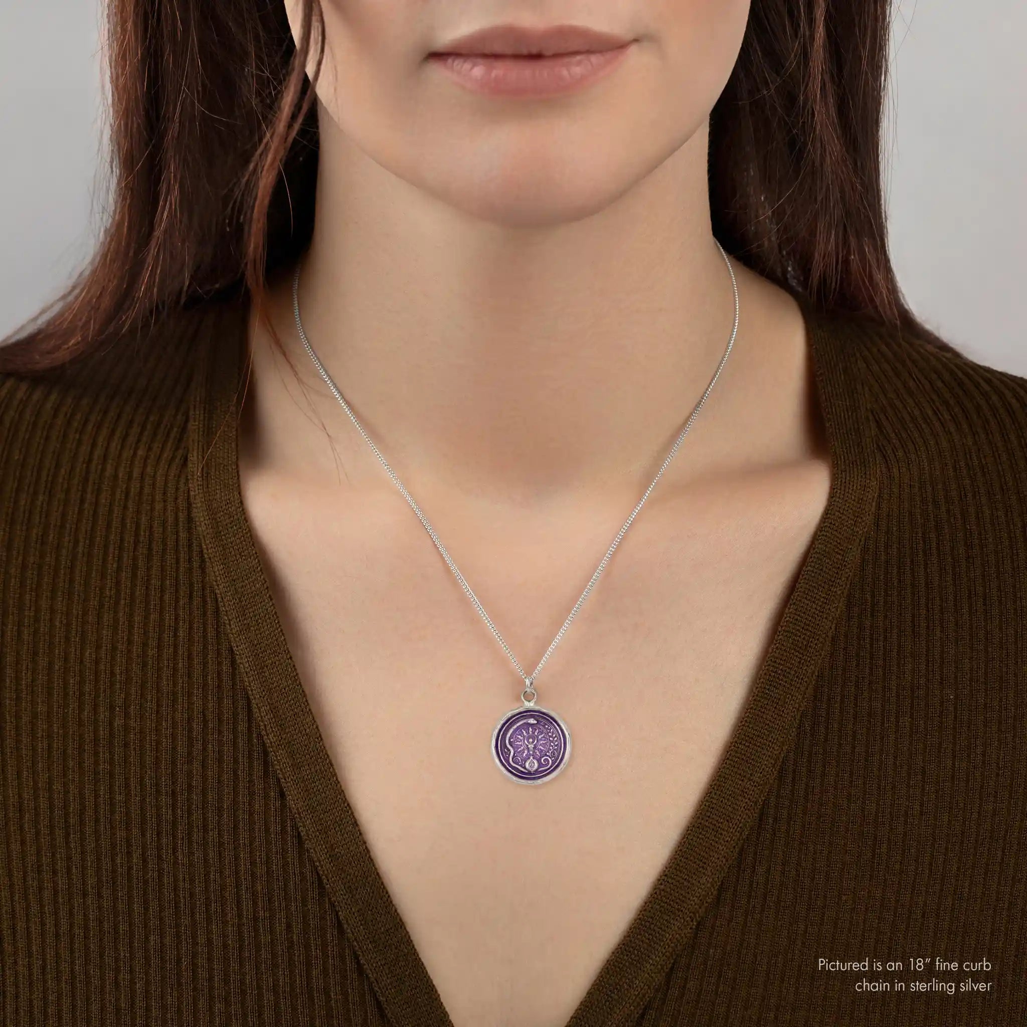 Age With Power Talisman - Mystic Violet