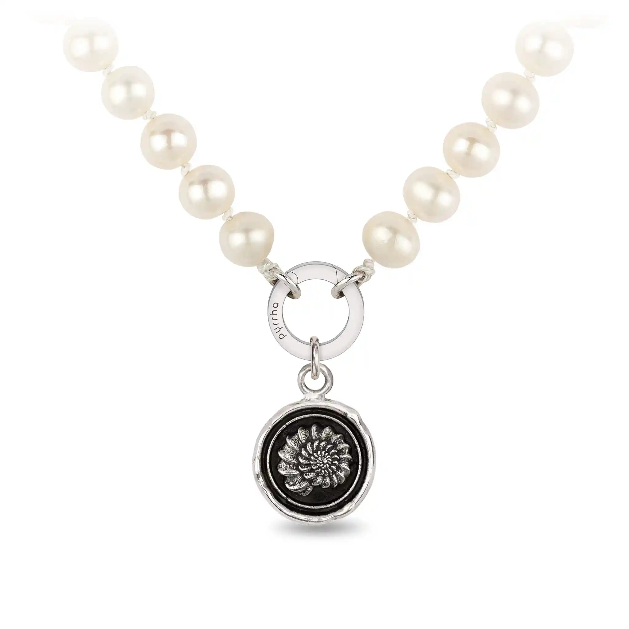 Becoming Knotted Freshwater Pearl Necklace