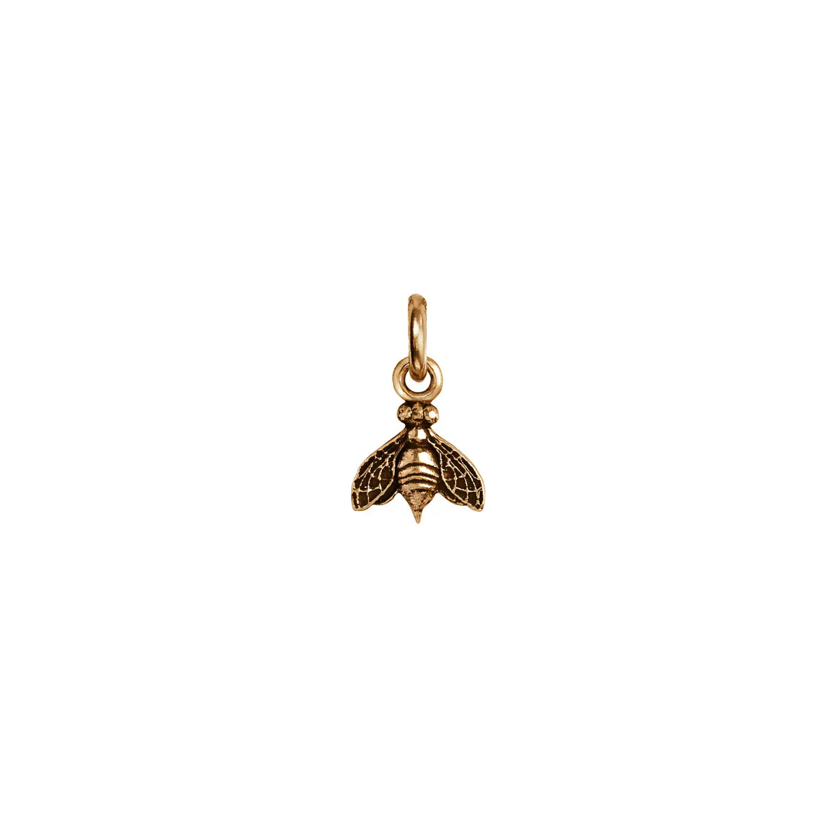 Bee Symbol Charm - Bronze