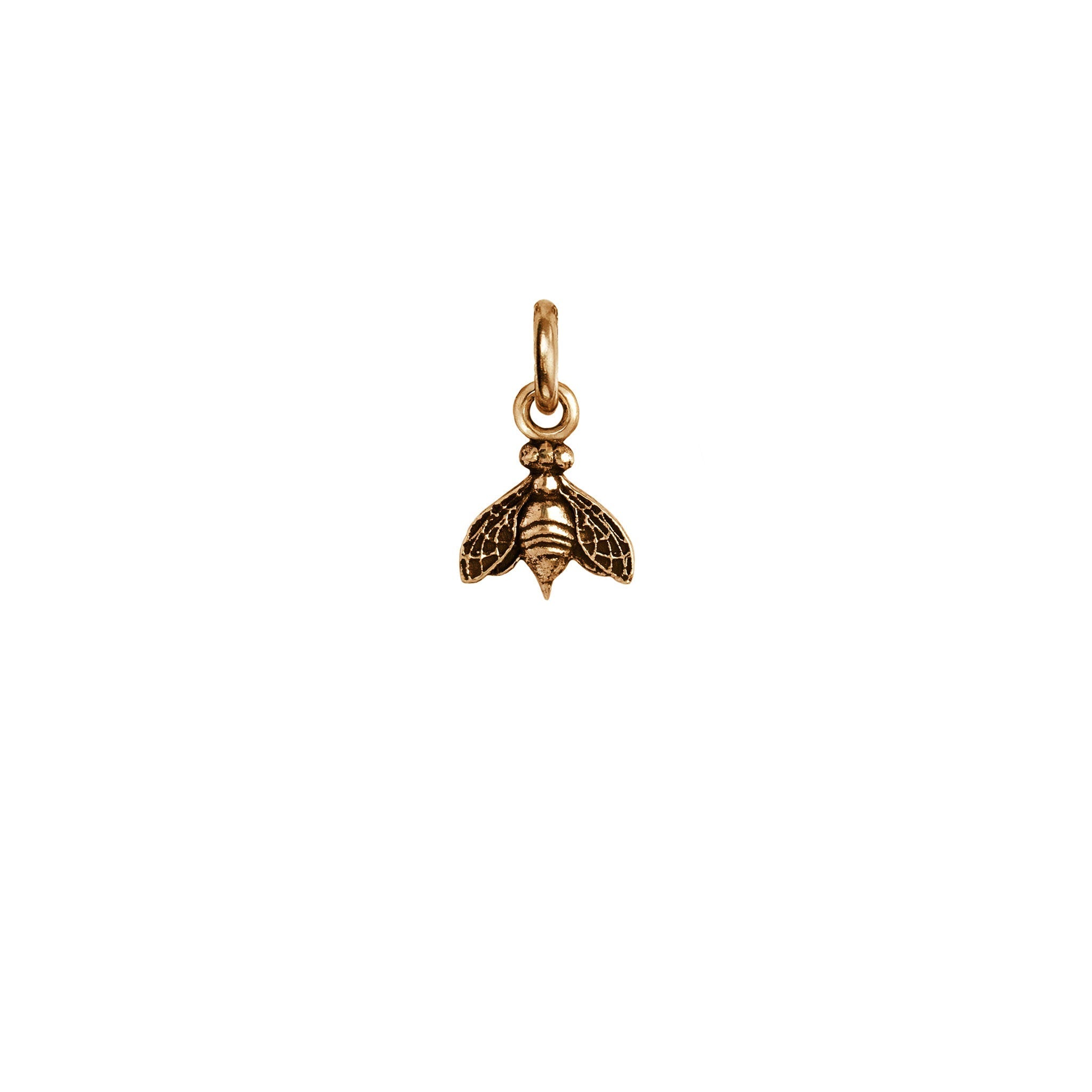 Bee Symbol Charm - Bronze