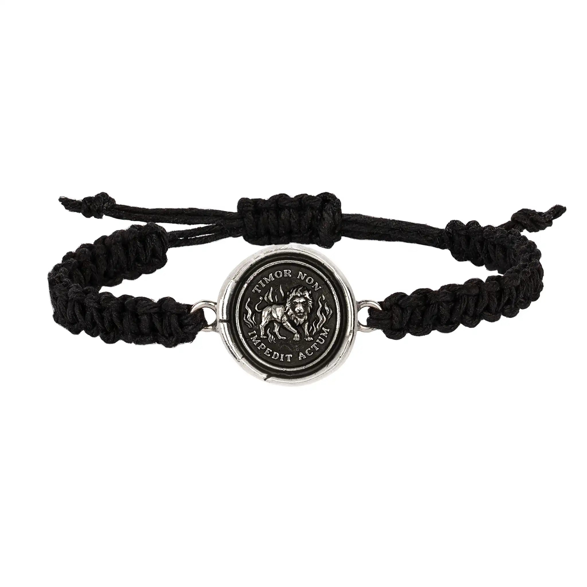 Feel the Fear Braided Bracelet