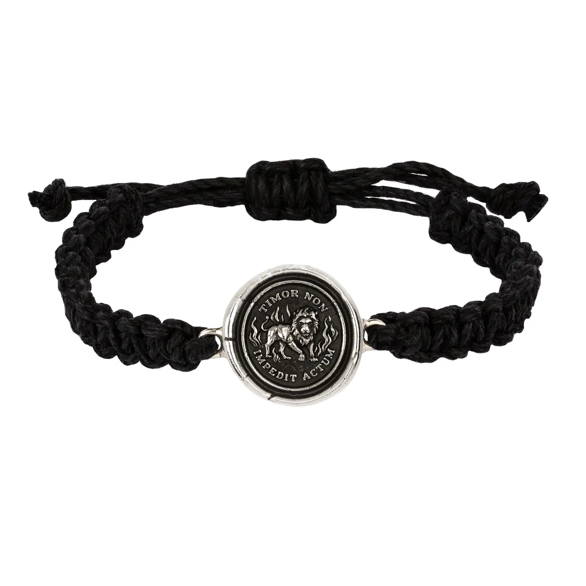 Feel the Fear Braided Bracelet