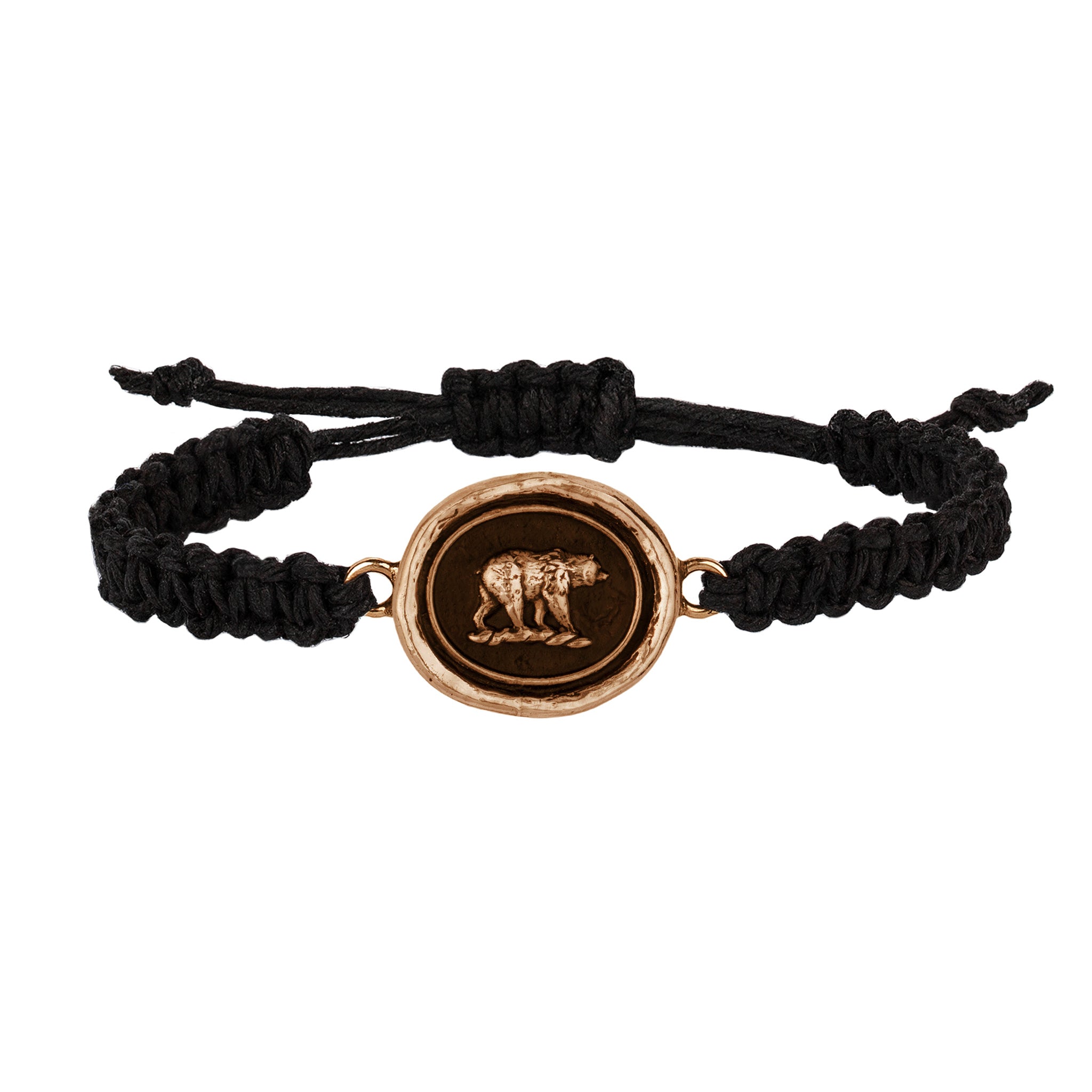 Mother Bear Braided Bracelet