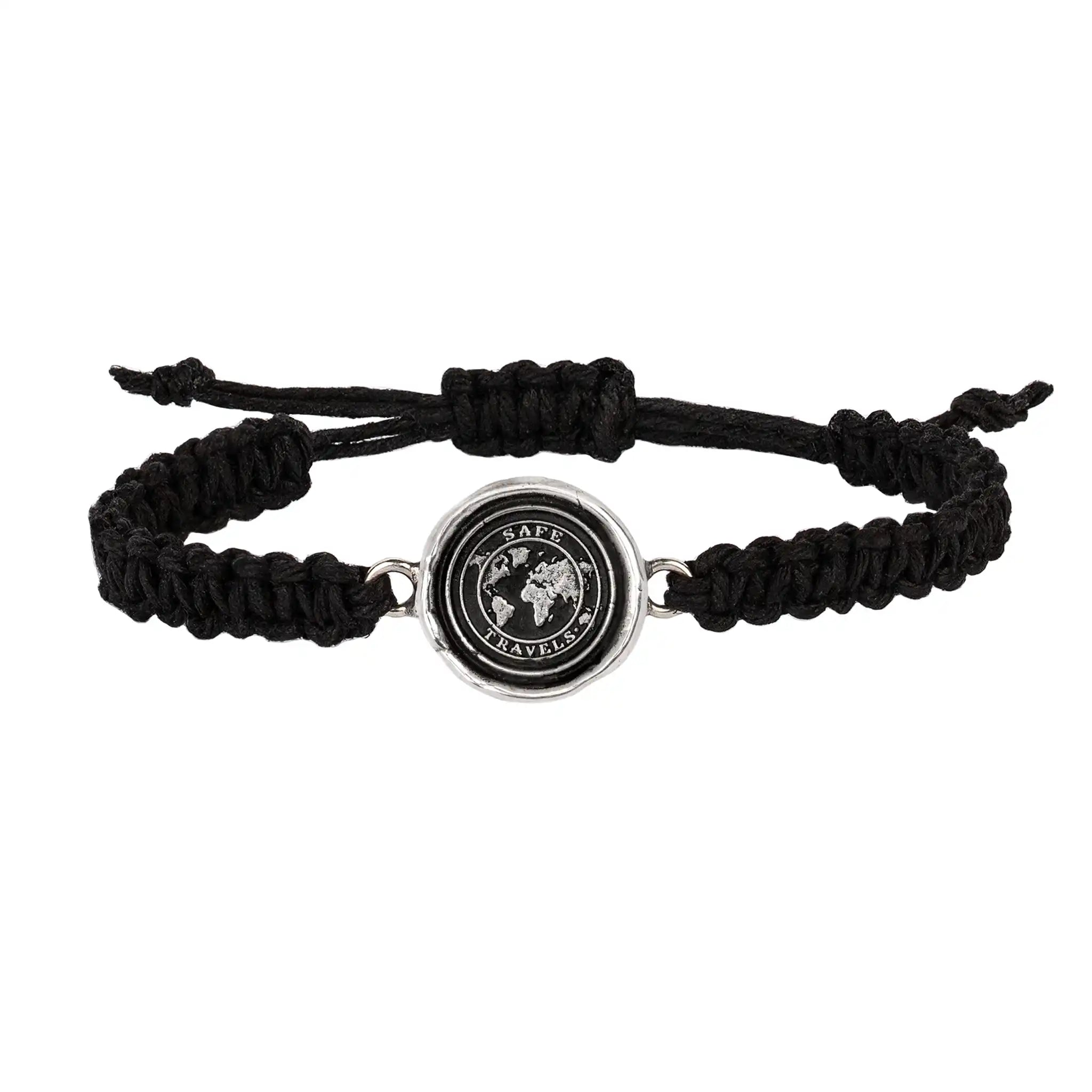 Safe Travels Braided Bracelet