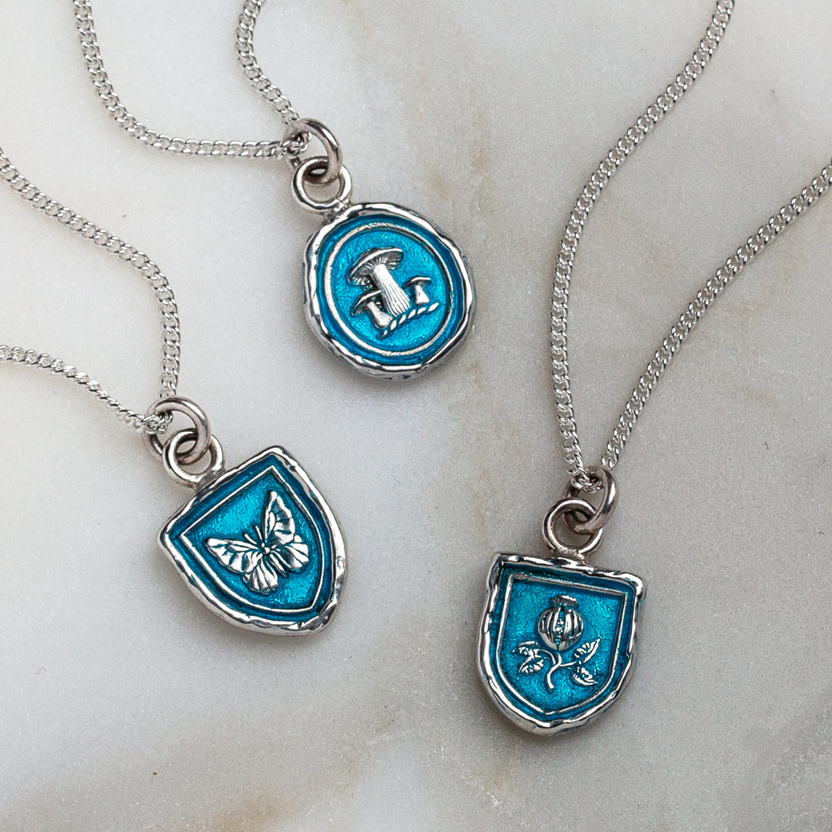 Grateful Appreciation Talisman - Capri Blue