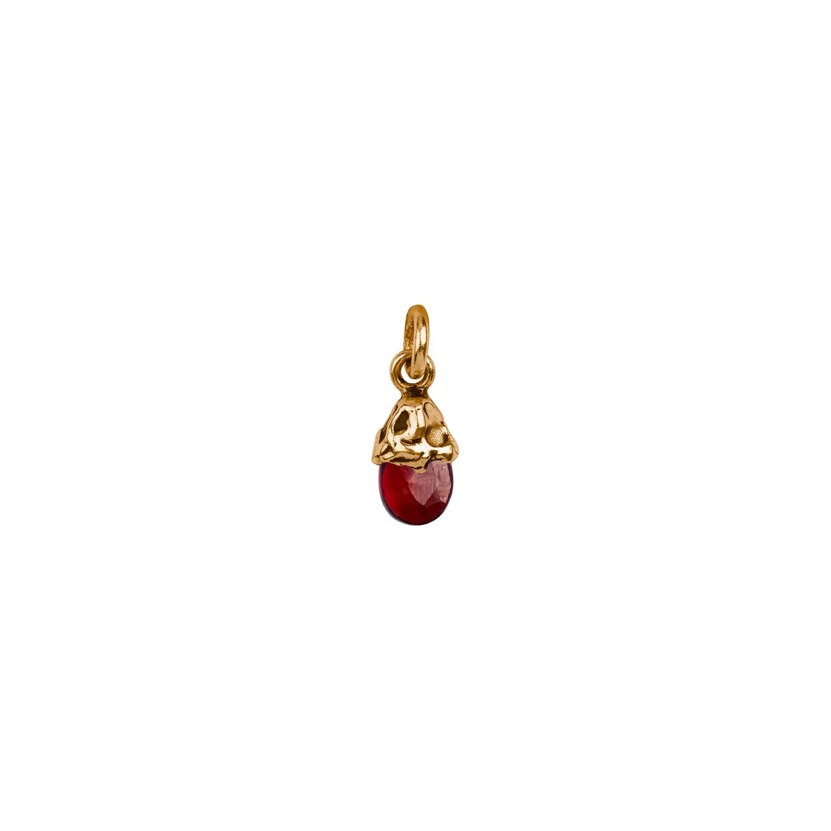 Clarity Capped Attraction Charm - Bronze