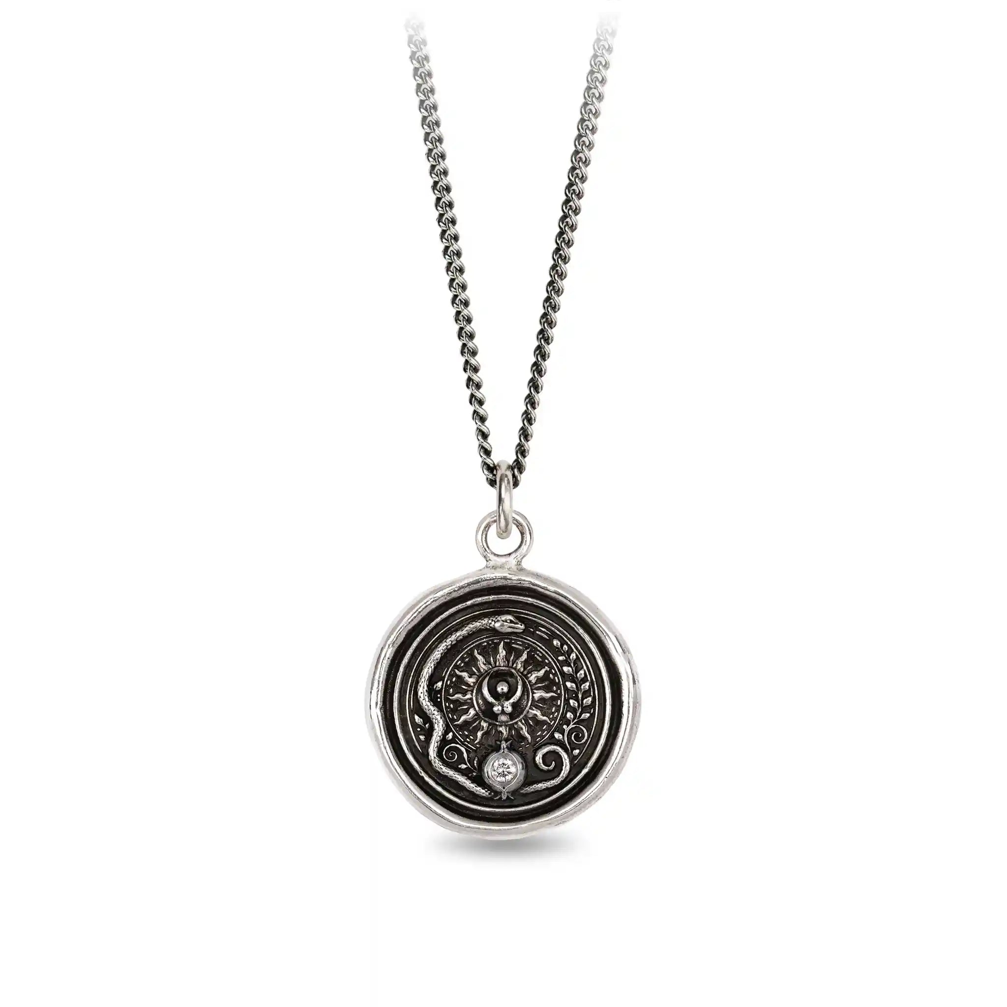 Age With Power Diamond Set Talisman