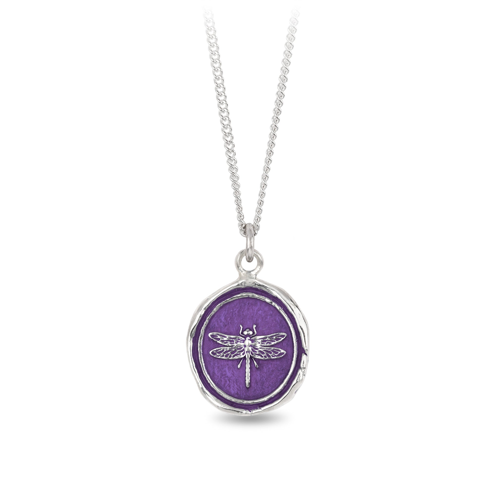 Dragonfly Talisman - Mystic Violet