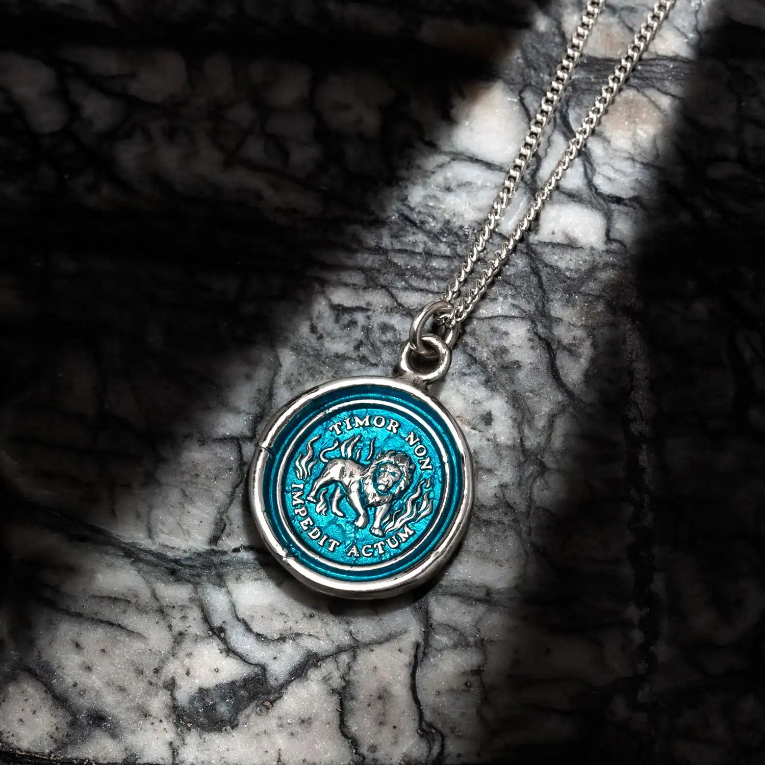 Feel the Fear Talisman - Capri Blue