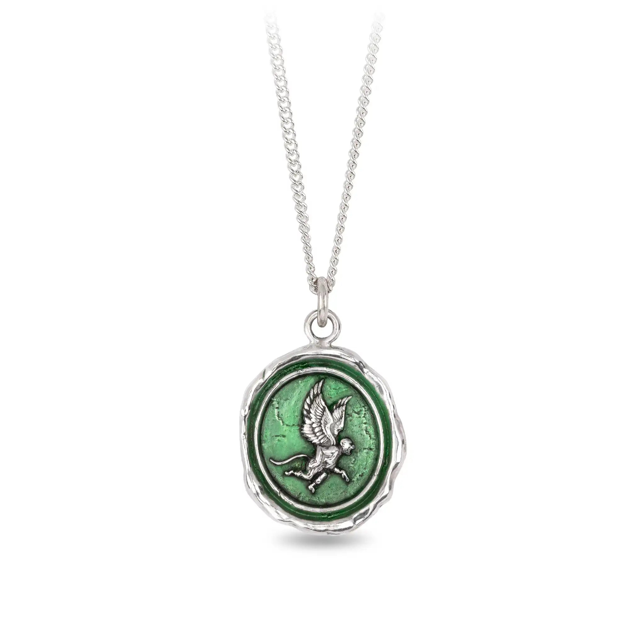 Flying Monkey Talisman - Wicked Green