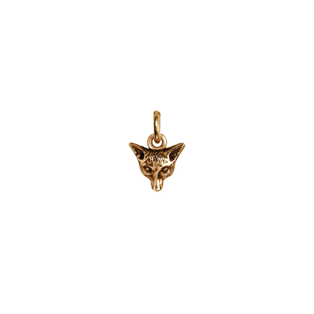 Fox Symbol Charm - Bronze