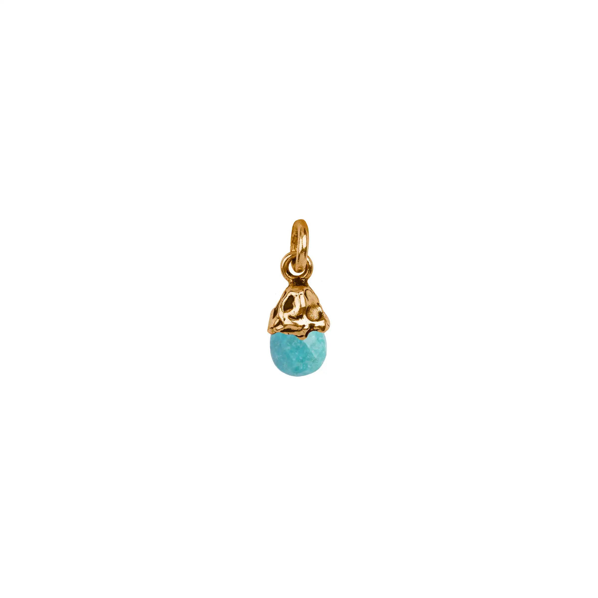 Friendship Capped Attraction Charm - Bronze