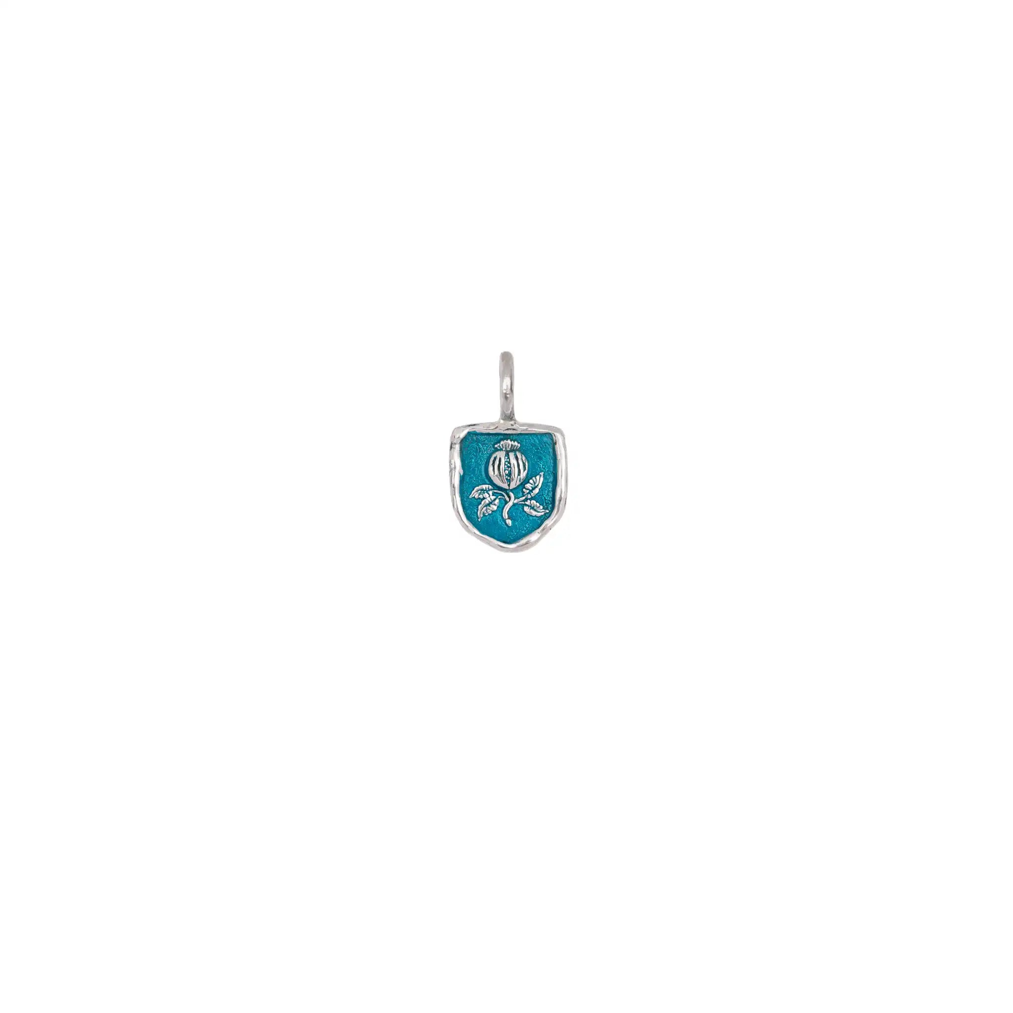Full of Life Appreciation Charm - Capri Blue