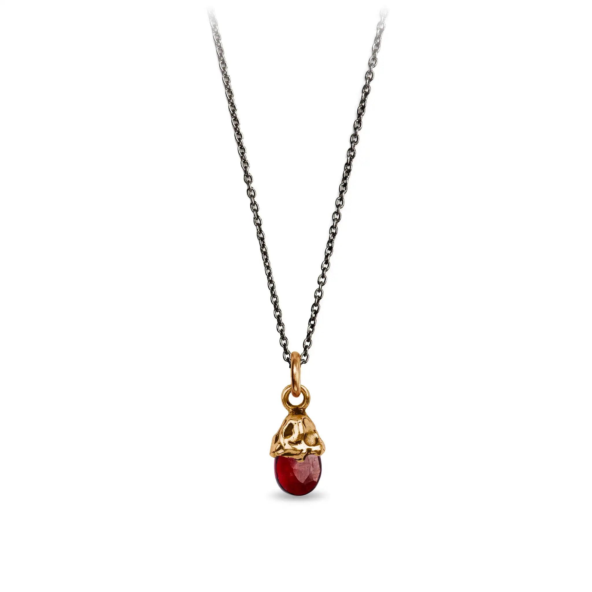 Clarity Capped Attraction Charm - Bronze