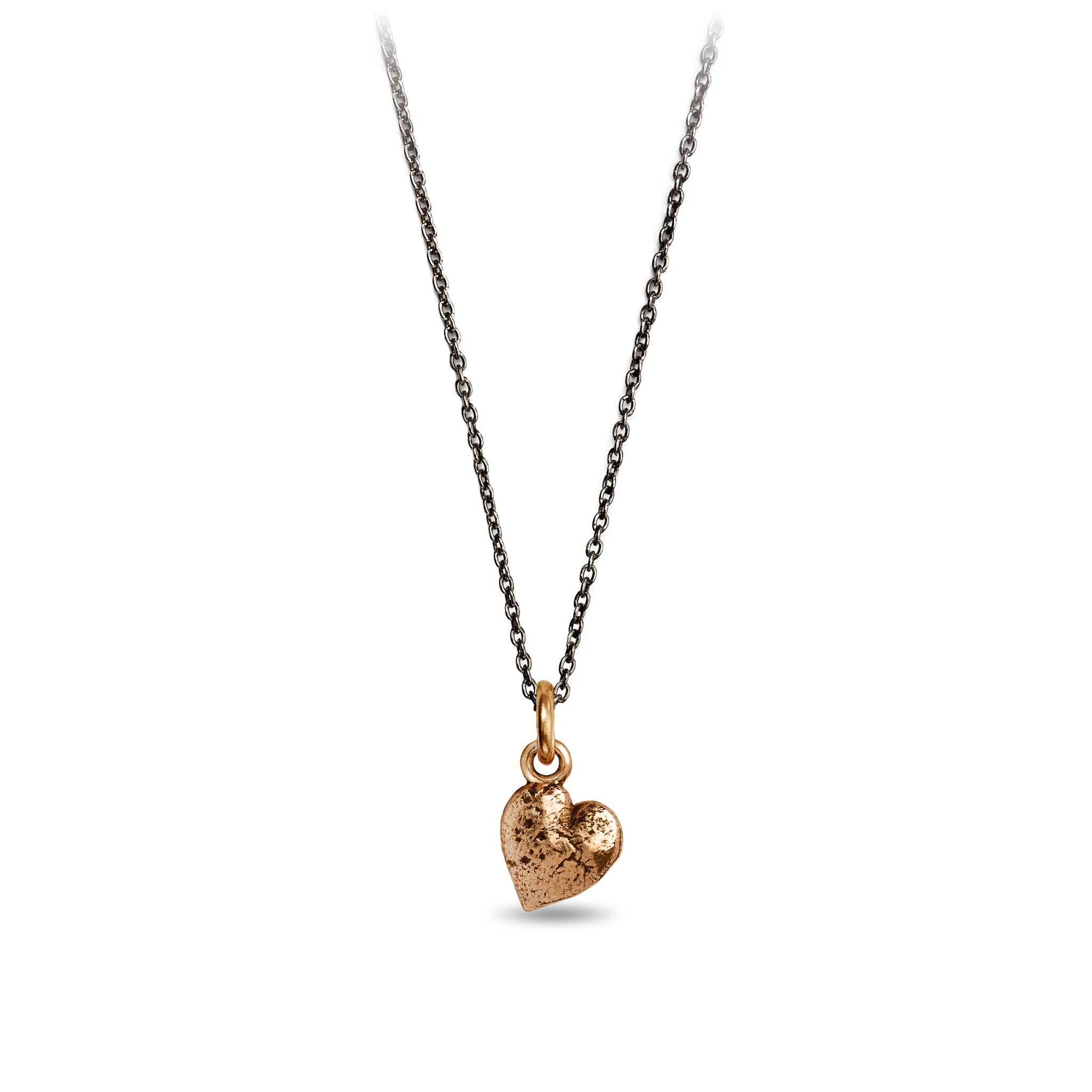 Heart Symbol Charm - Bronze