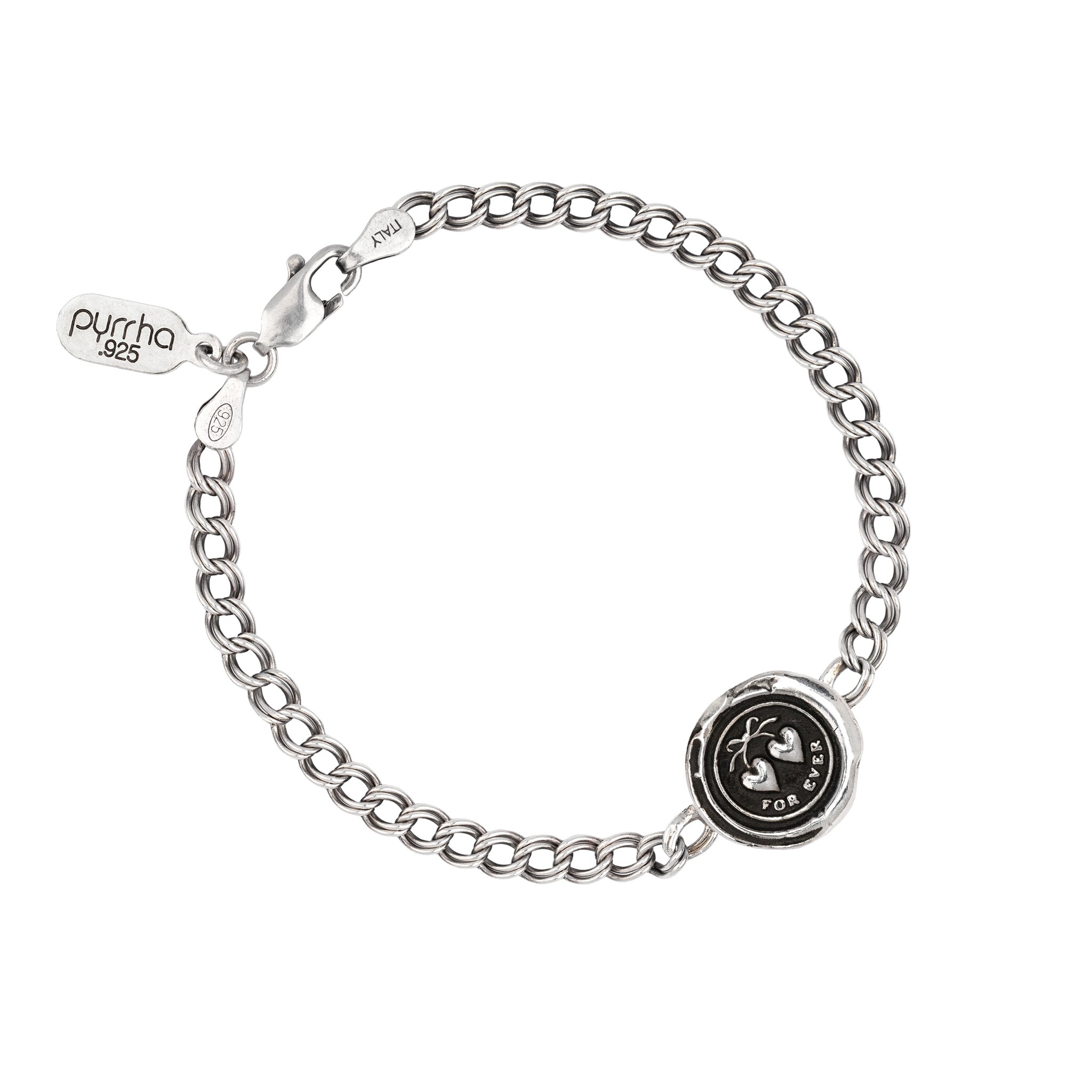 Hearts Inline Talisman Bracelet