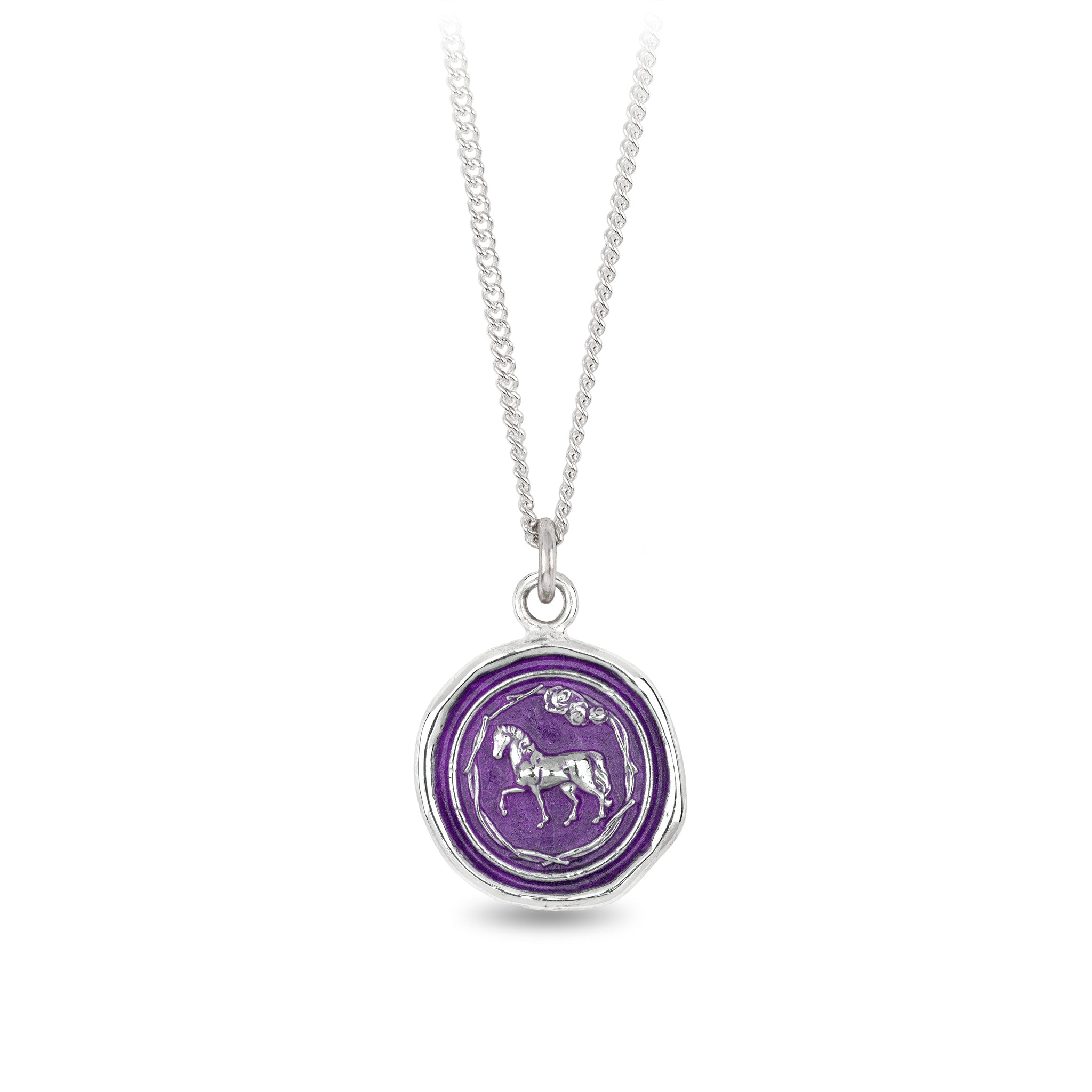 Horse Talisman - Mystic Violet