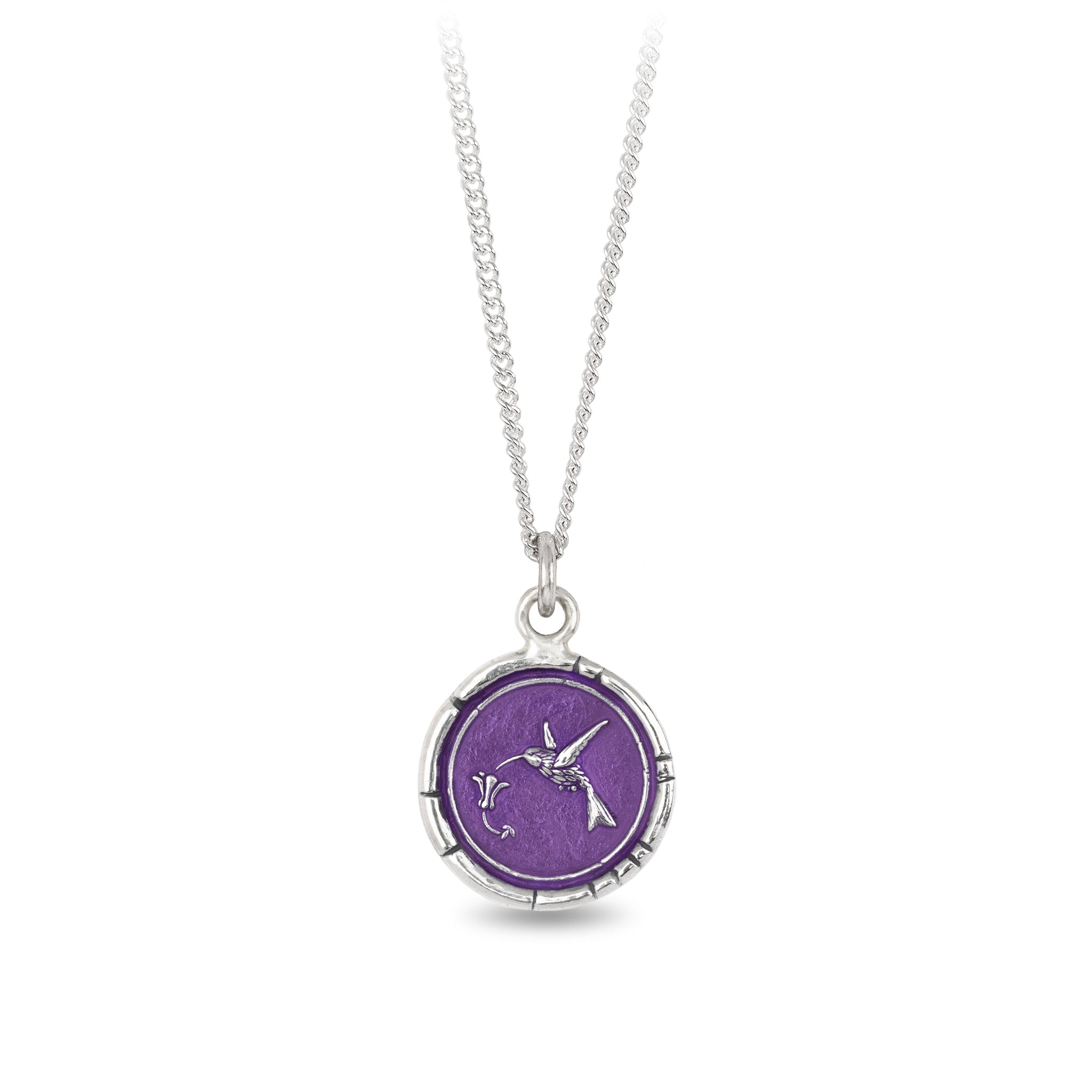 Hummingbird Talisman - Mystic Violet