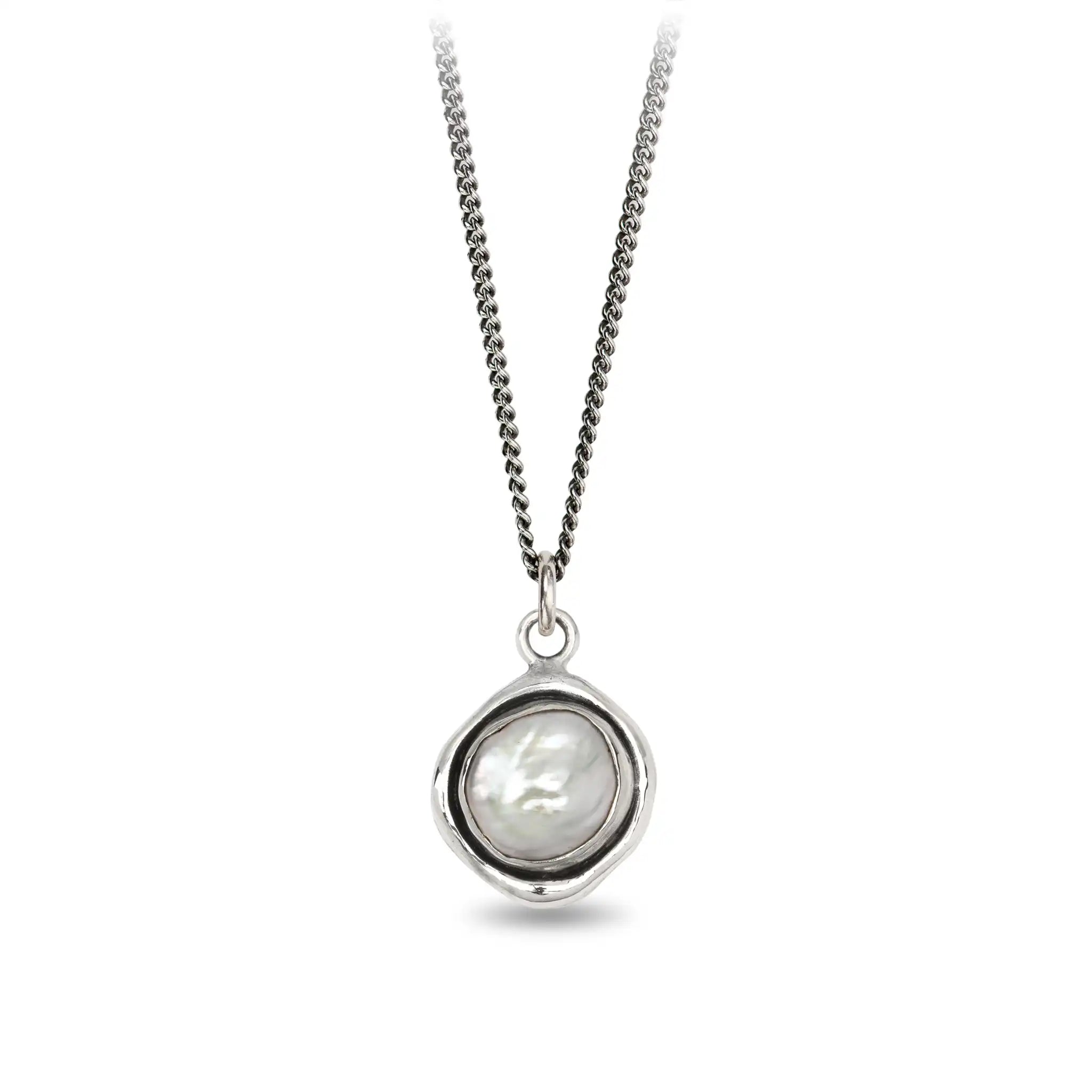Ivory Freshwater Pearl Talisman