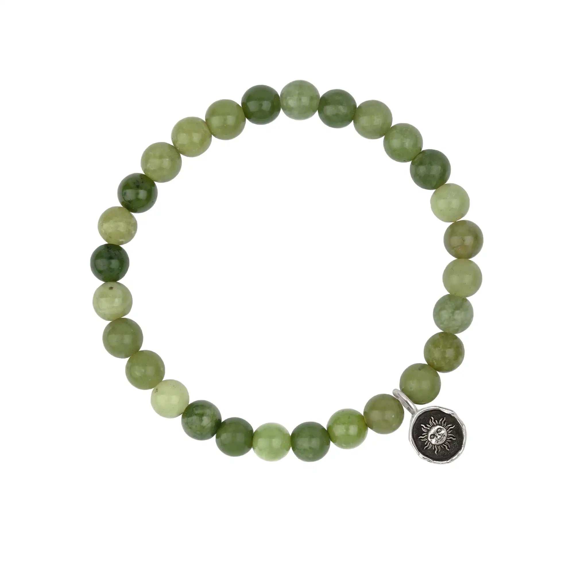 Joyful Appreciation Charm Stone Stretch Bracelet