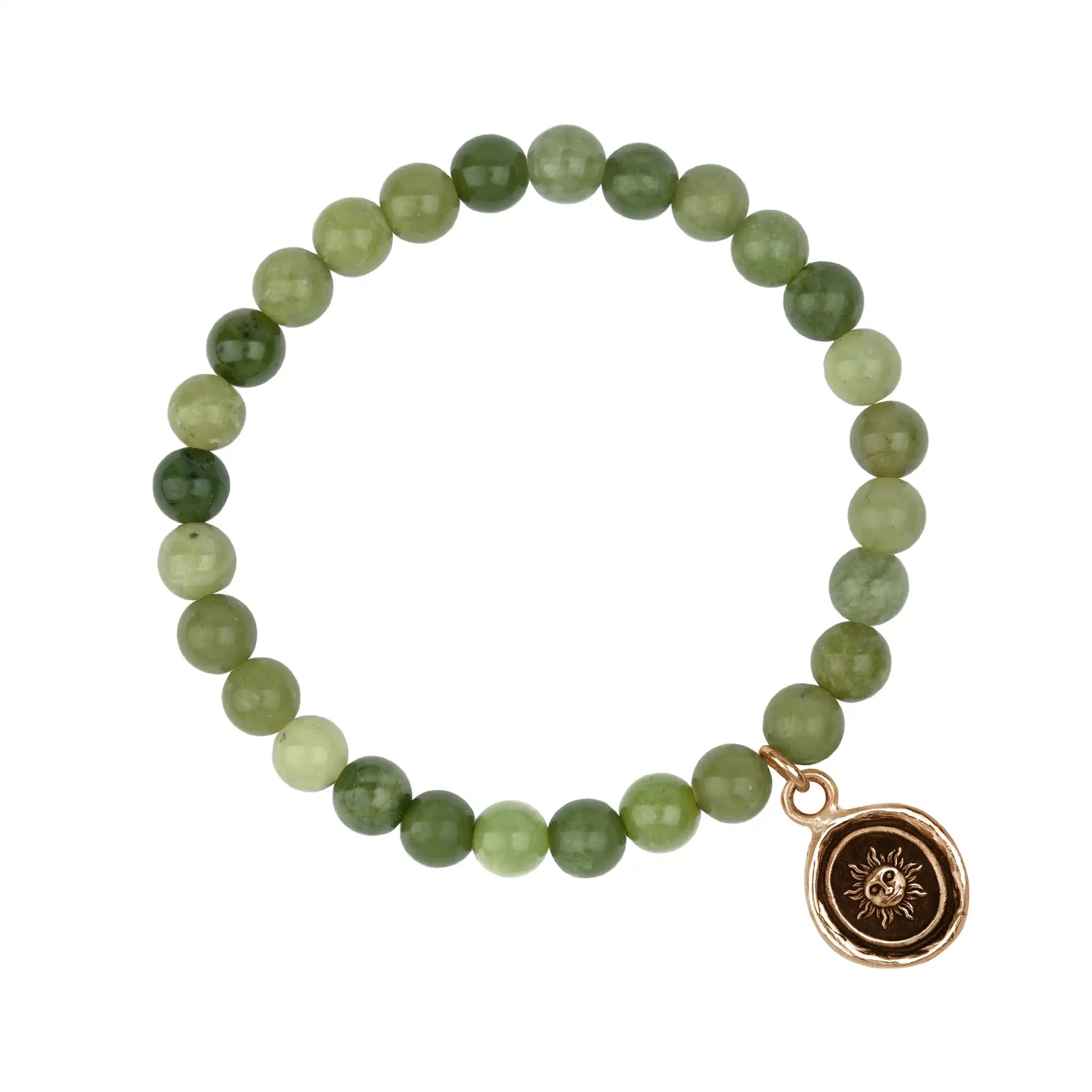 Joyful Appreciation Talisman Stretch Stone Bracelet