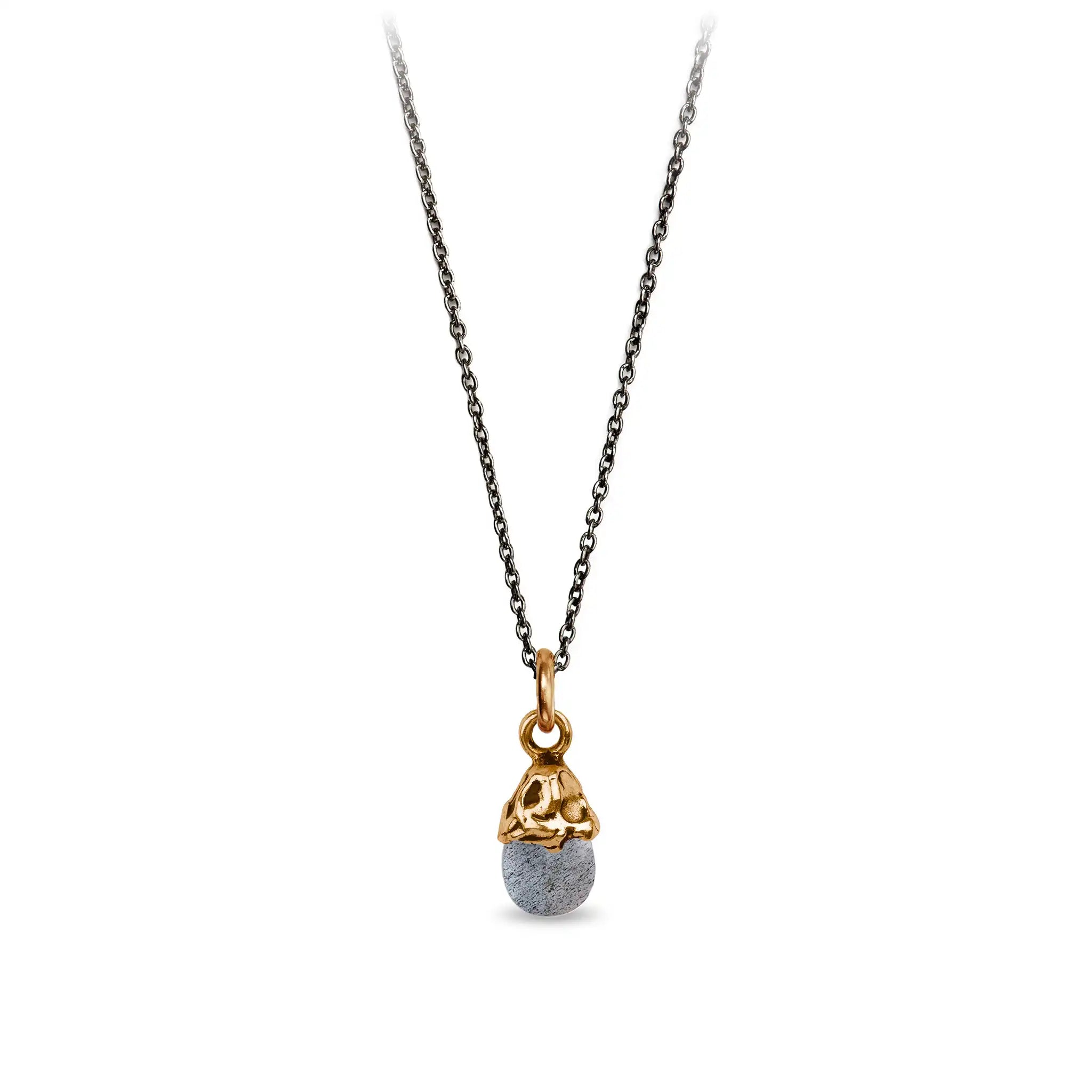 Inner Peace Capped Attraction Charm - Bronze