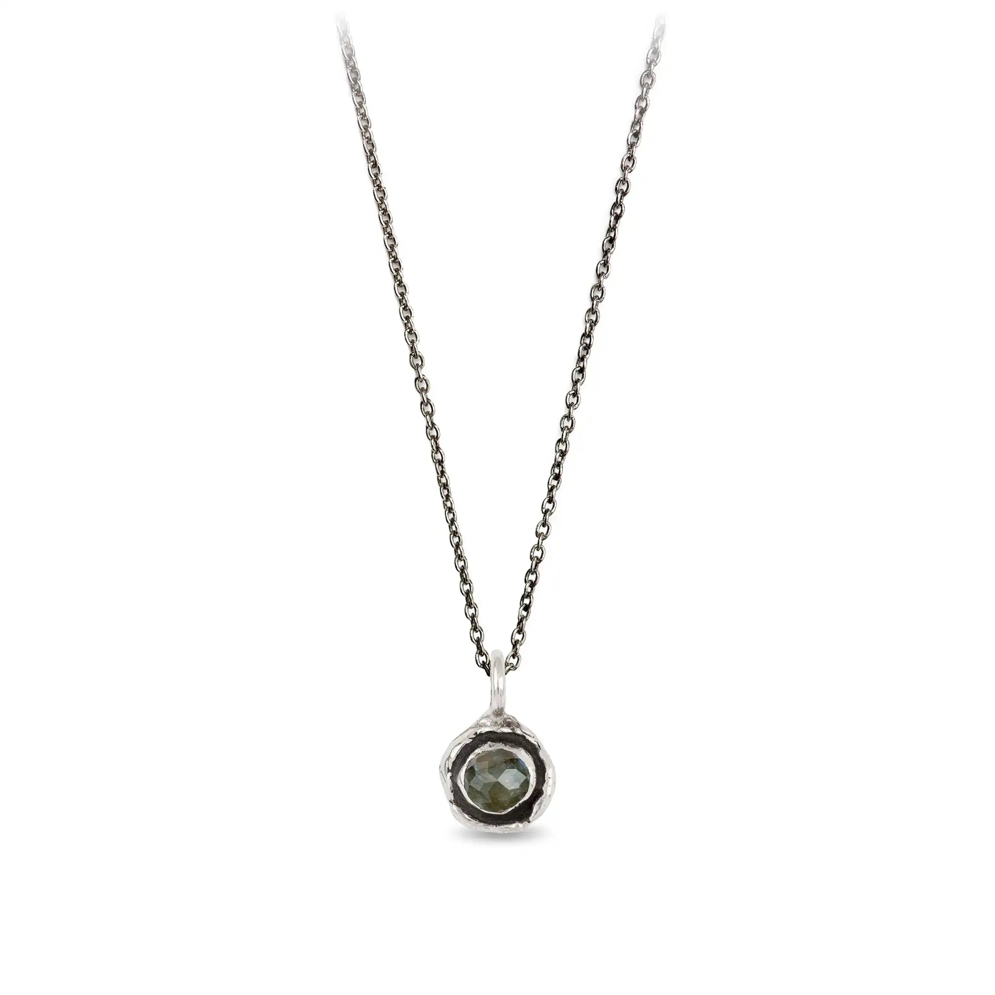 Labradorite Faceted Stone Talisman Charm