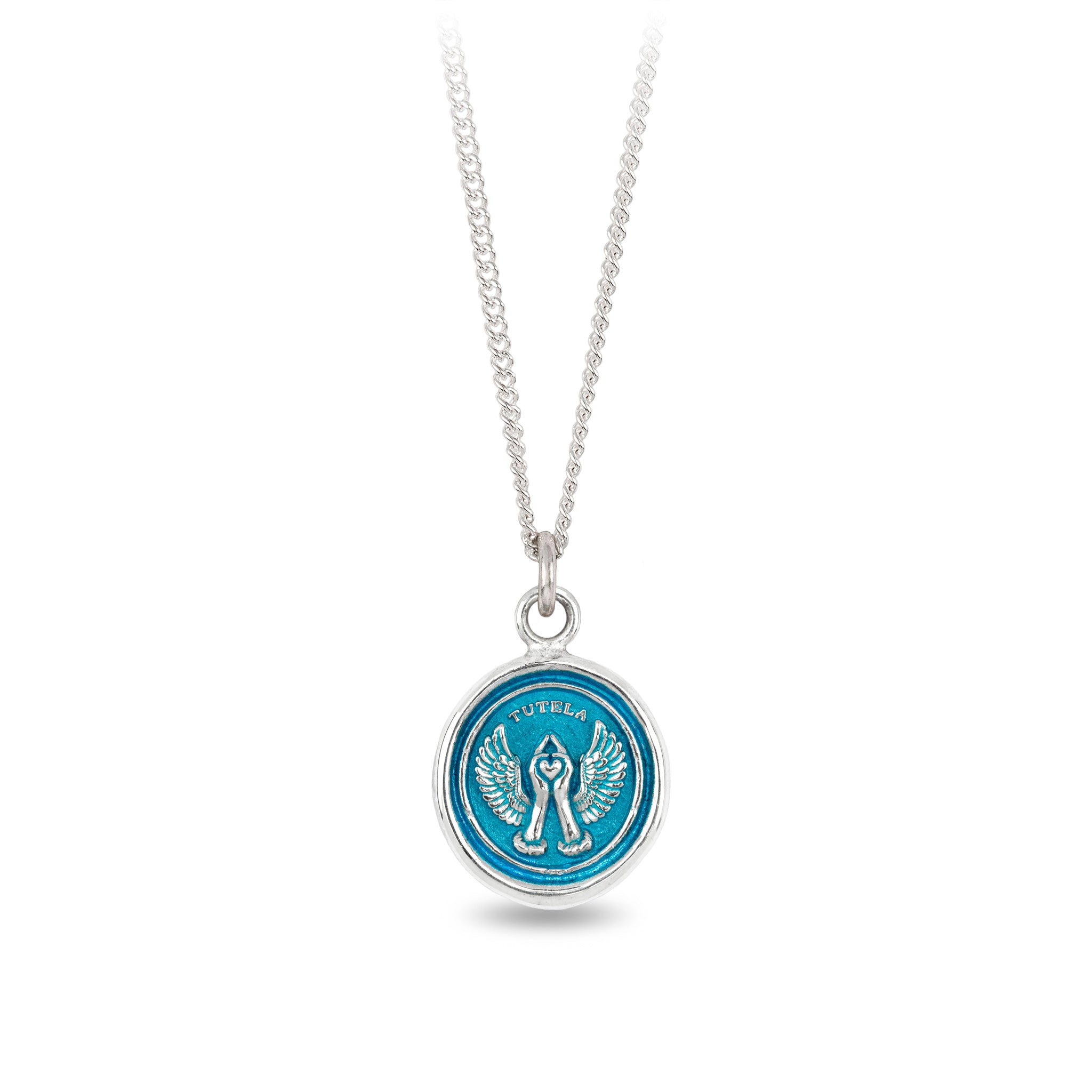 Love & Protection Talisman - Capri Blue