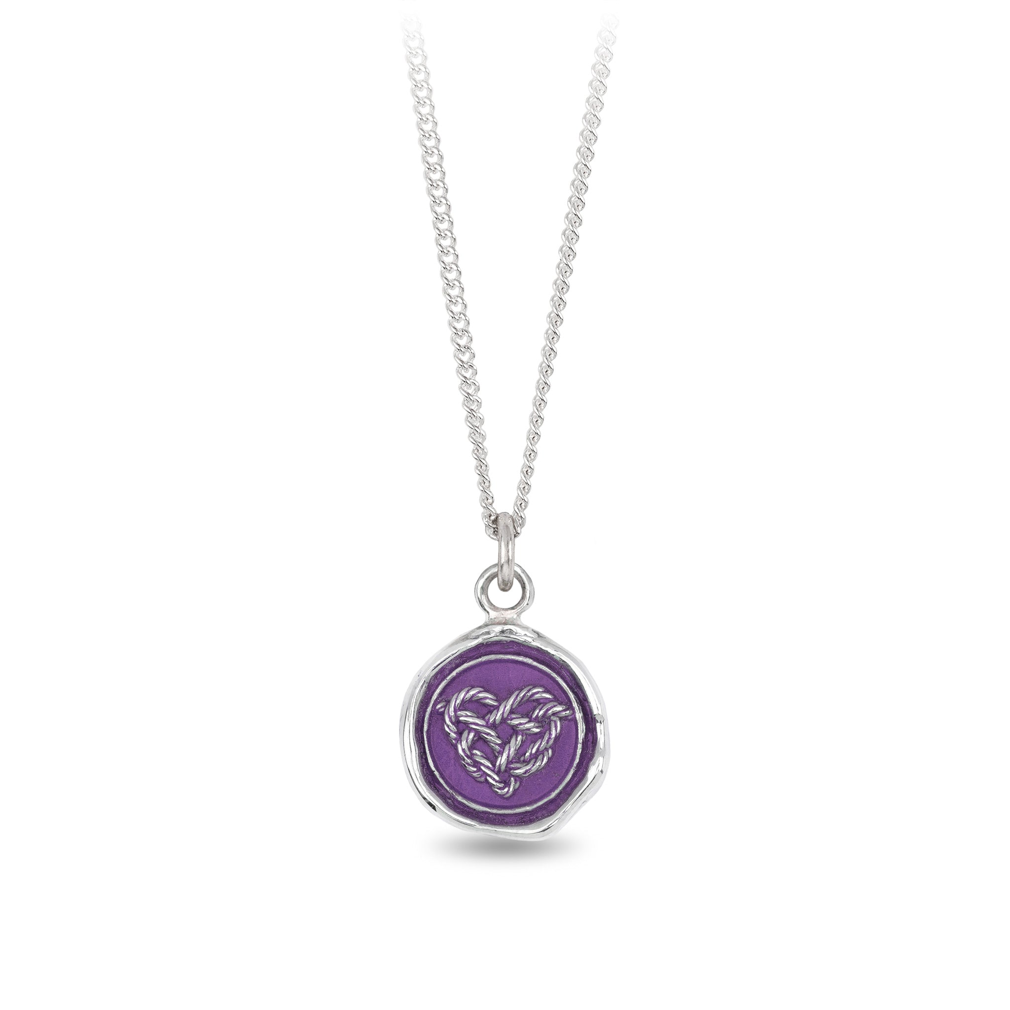 Love Knot Talisman - Mystic Violet