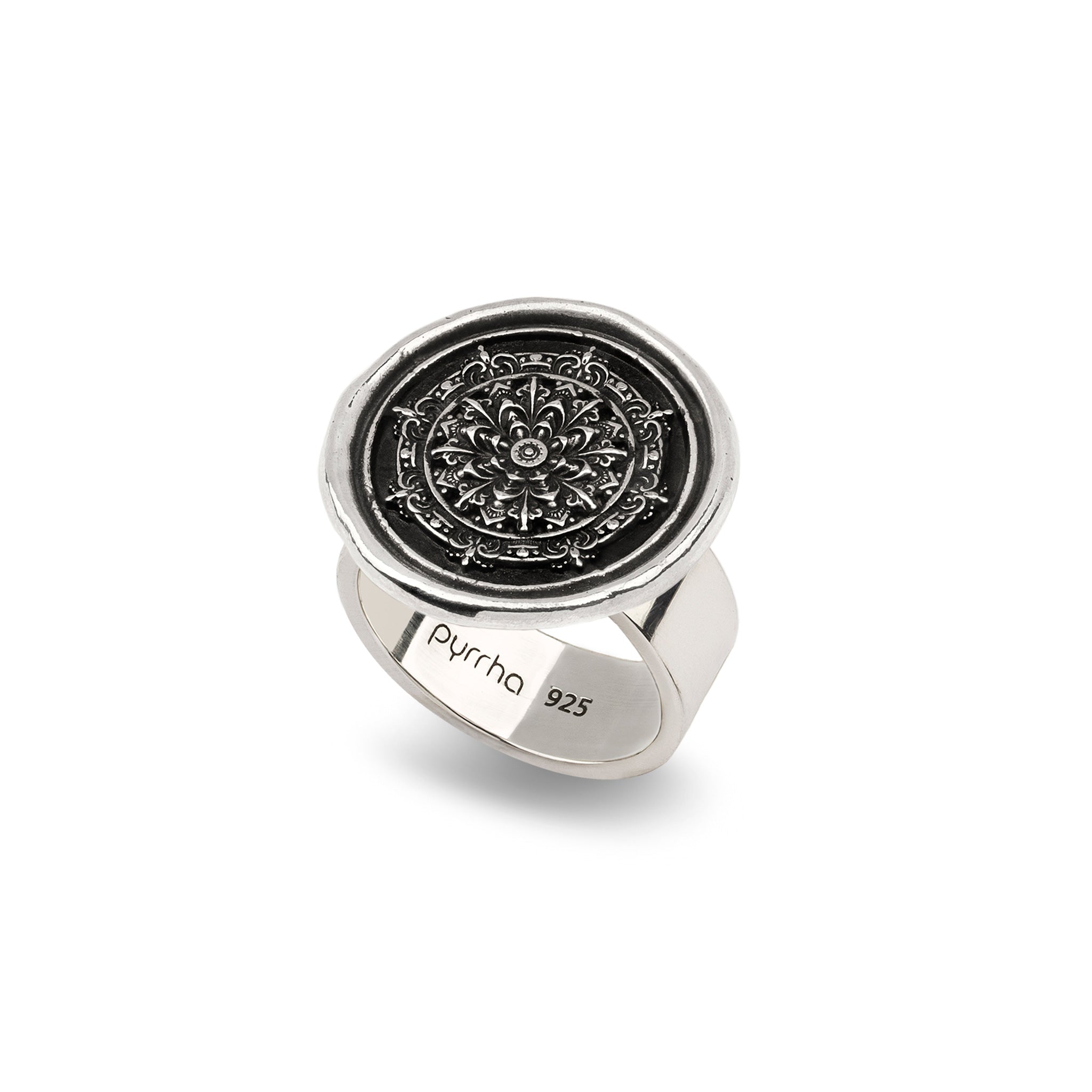 Mandala Talisman Ring