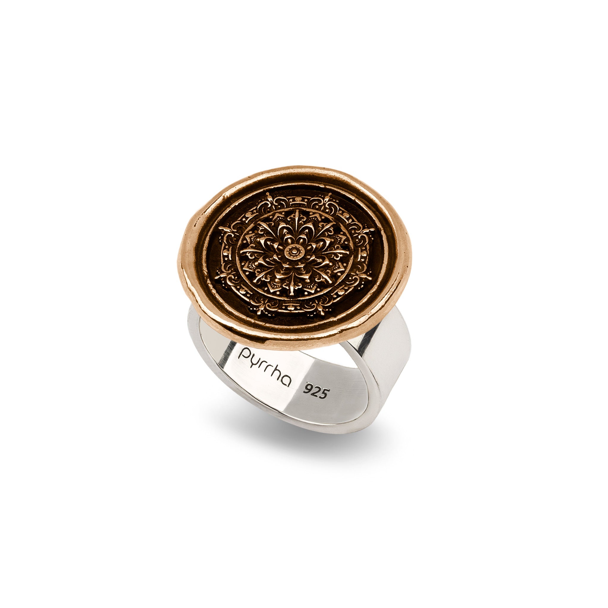 Mandala Talisman Ring