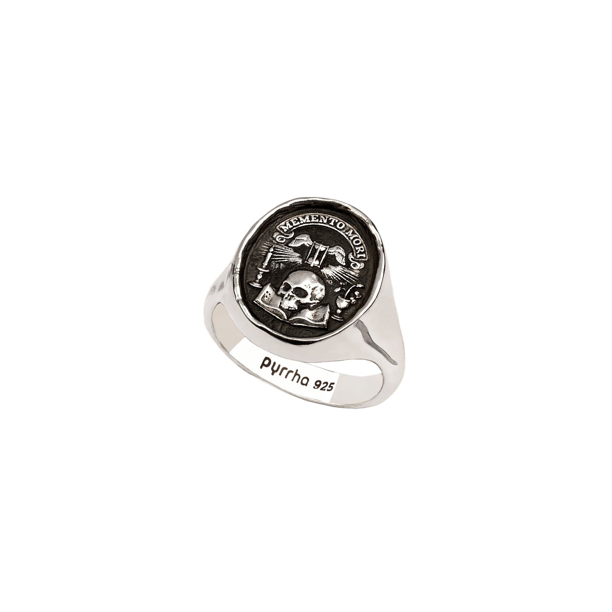 Memento Mori Signet Ring