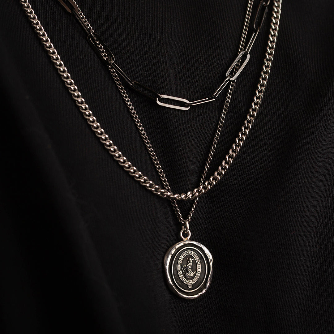 Devoted Father Talisman Necklace
