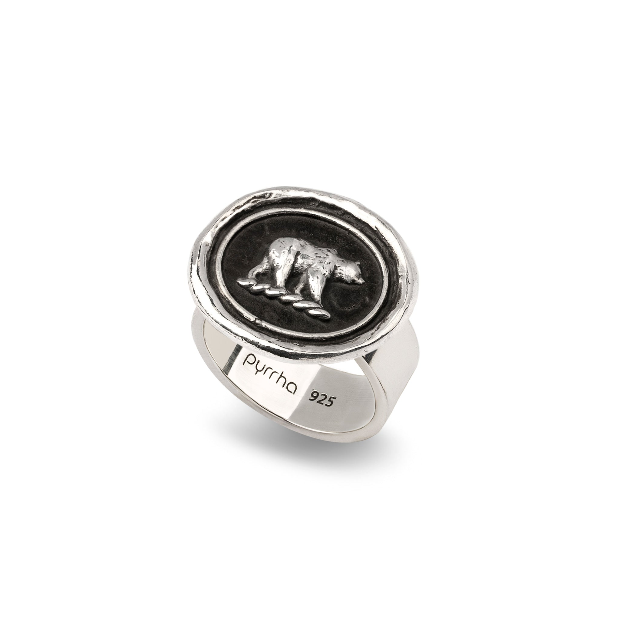 Mother Bear Talisman Ring