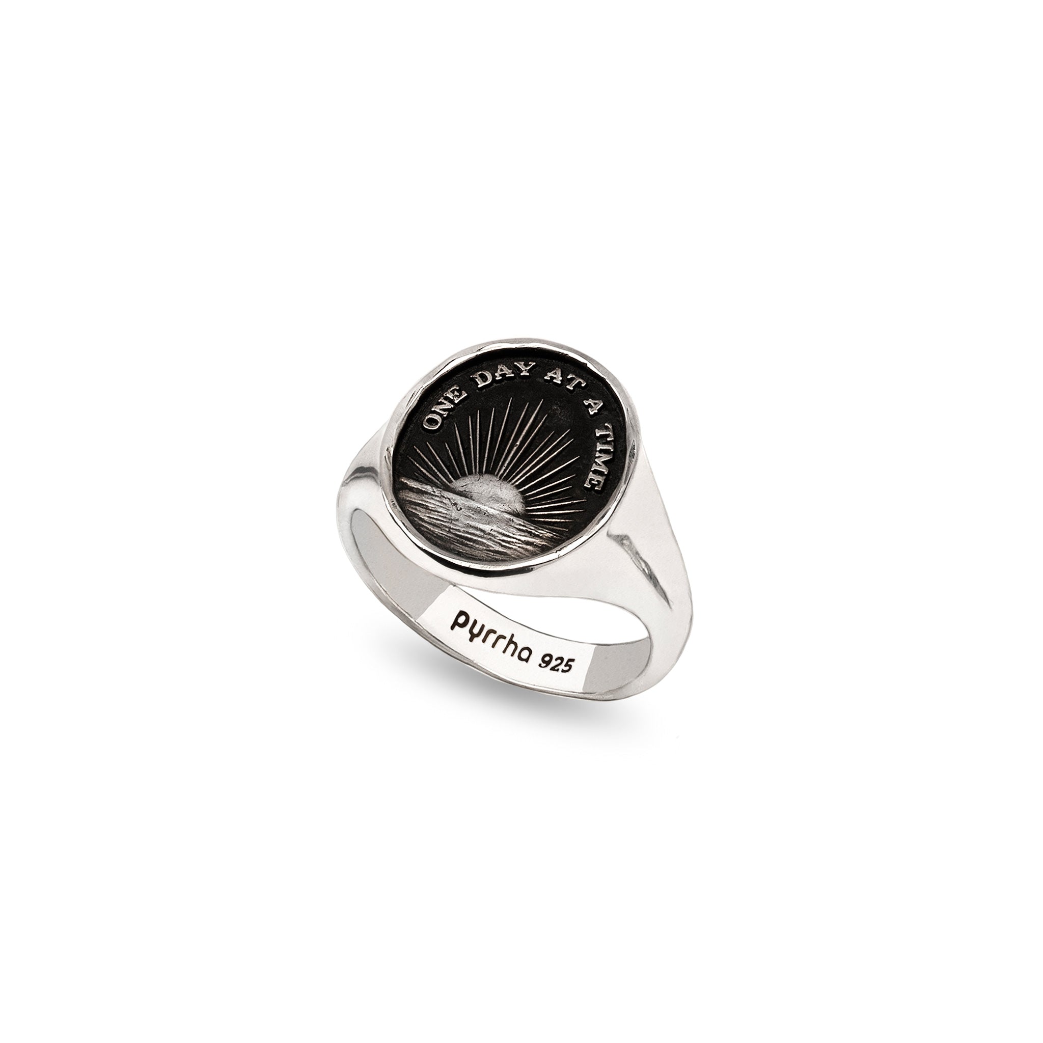 One Day at a Time Signet Ring