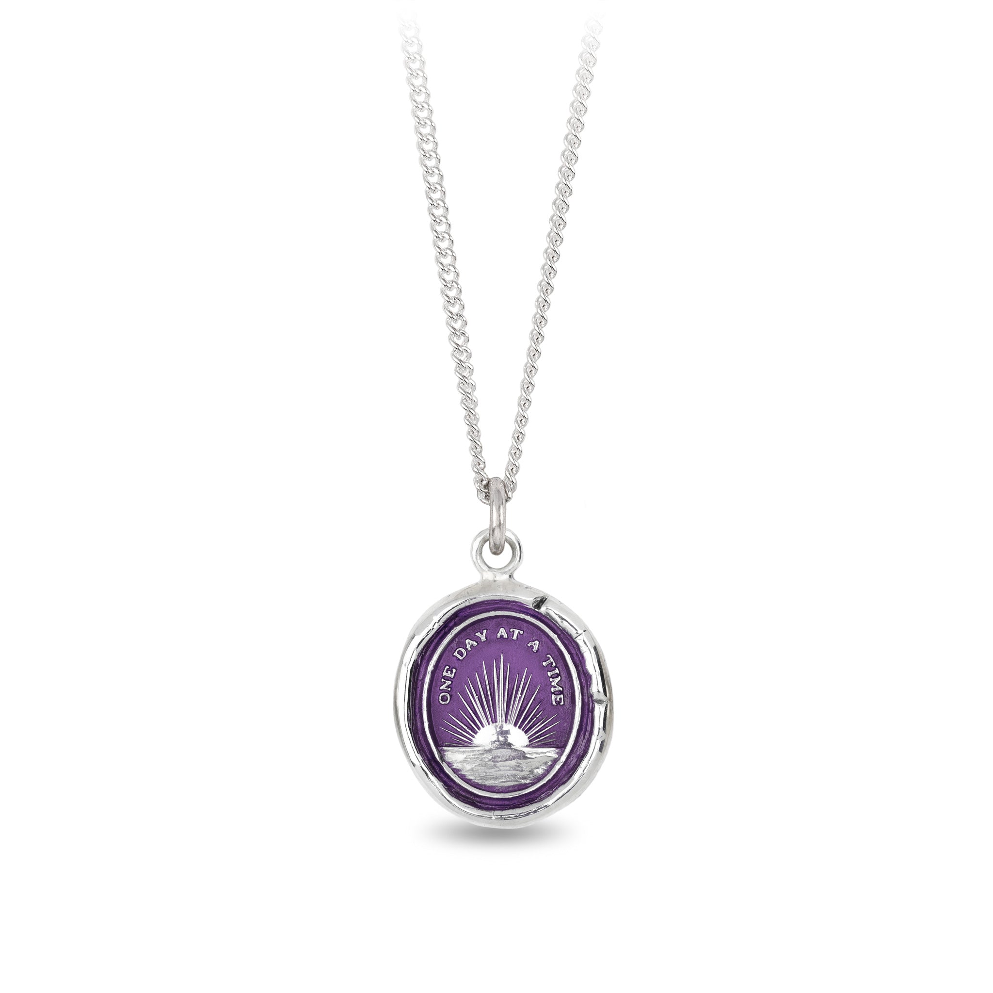 One Day at a Time Talisman - Mystic Violet